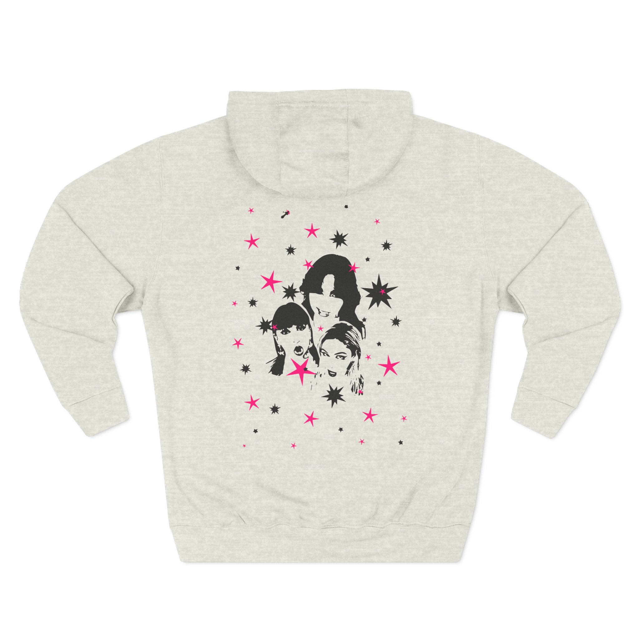 The Warning Won't You Fill My Void? Three-Panel Fleece Hoodie