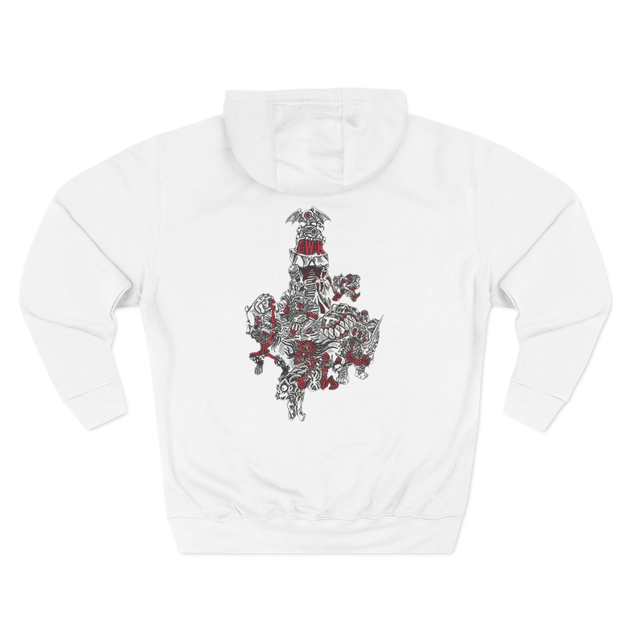 Gwar Must Die Three-Panel Fleece Hoodie