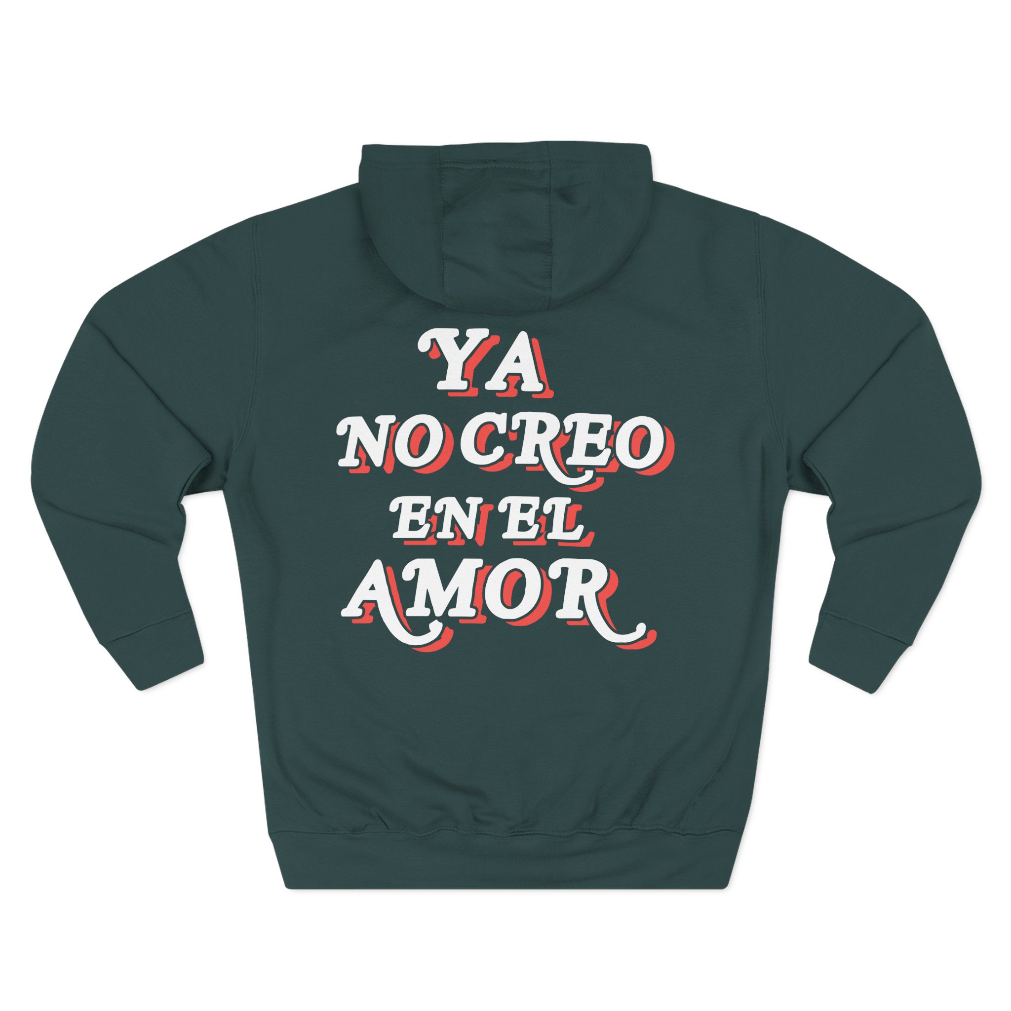 Chicos Toxicos Ya No Creo en El Amor Three-Panel Fleece Hoodie