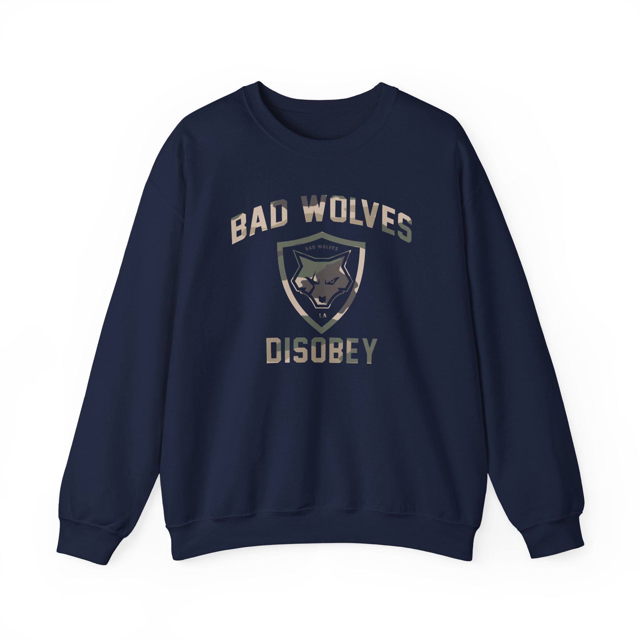 Bad Wolves Disobey Unisex Heavy Blendâ„¢ Crewneck Sweatshirt