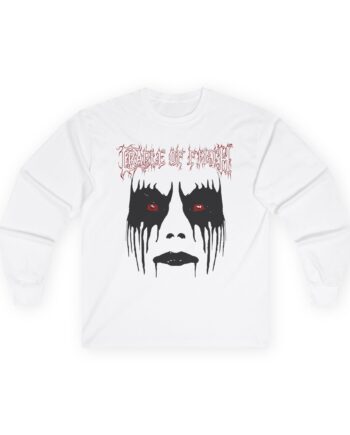 Cradle of Filth Dani Make Up Unisex Ultra Cotton Long Sleeve Tee