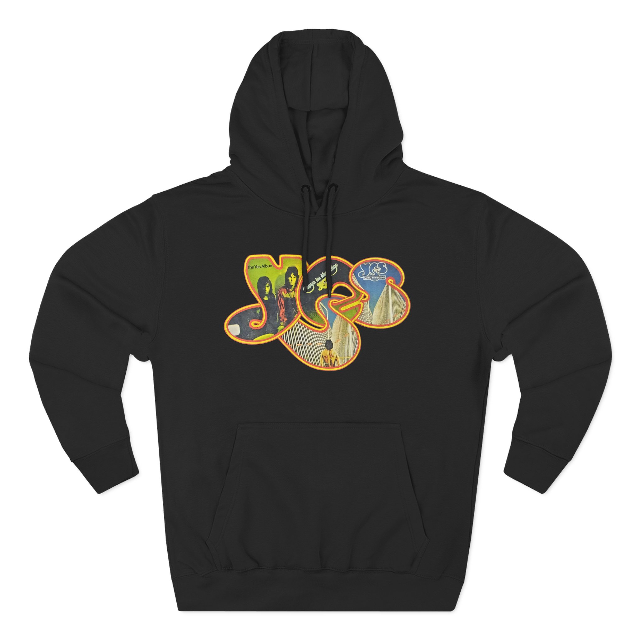 Yes Album Close to the Edge Going For the One Three-Panel Fleece Hoodie