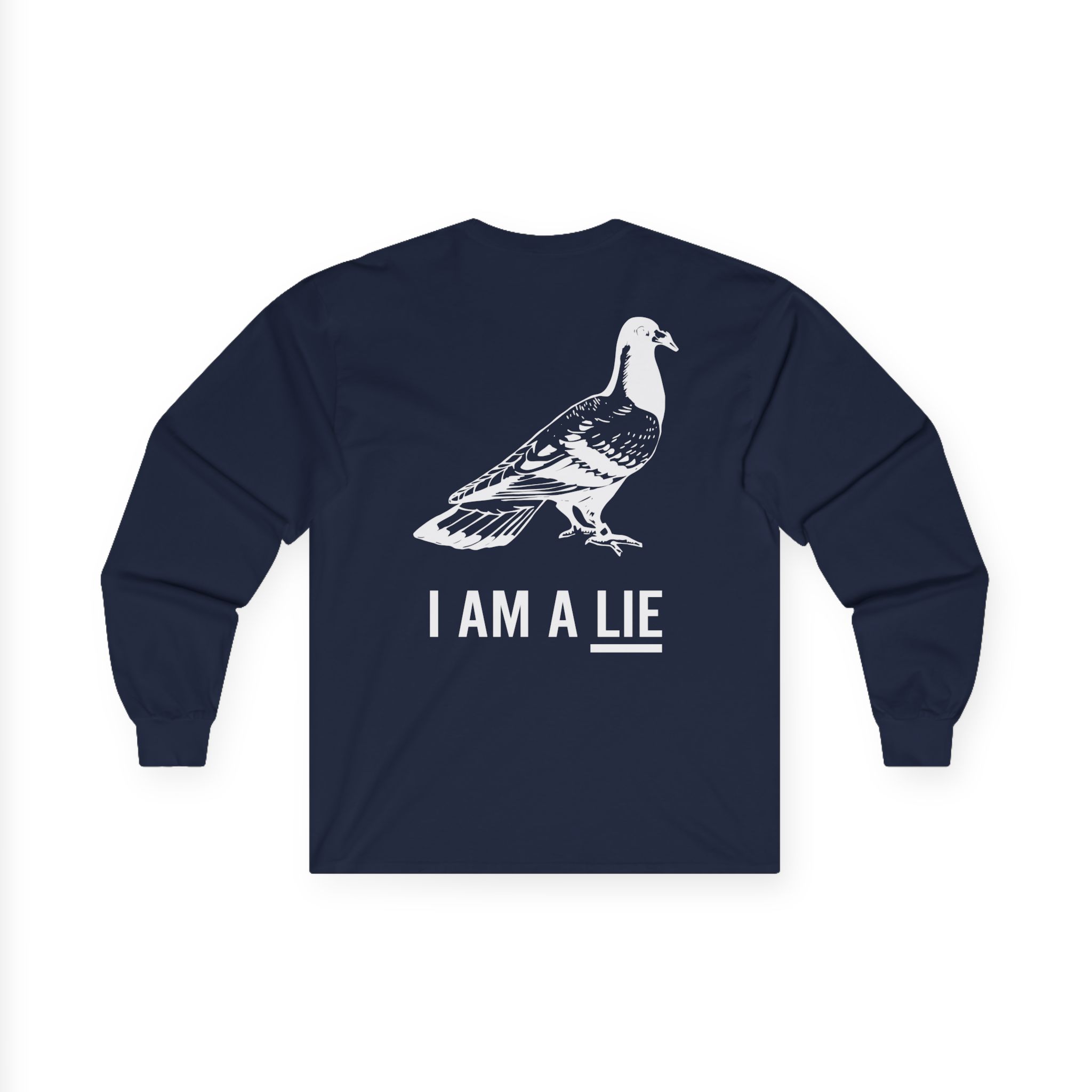 Birds Arent Real I am a Lie Unisex Ultra Cotton Long Sleeve Tee