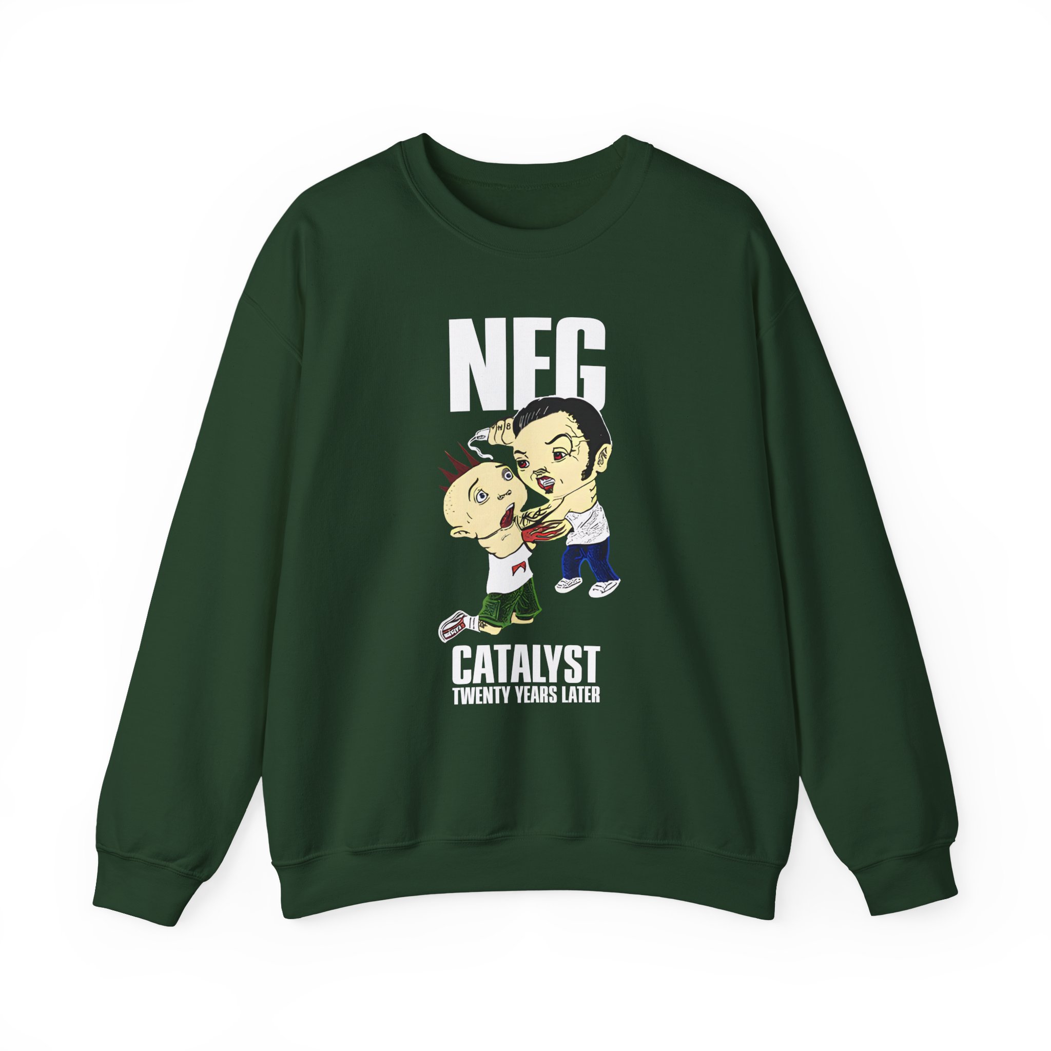 New Found Glory Punk Kid Catalyst 20th Unisex Heavy Blendâ„¢ Crewneck Sweatshirt