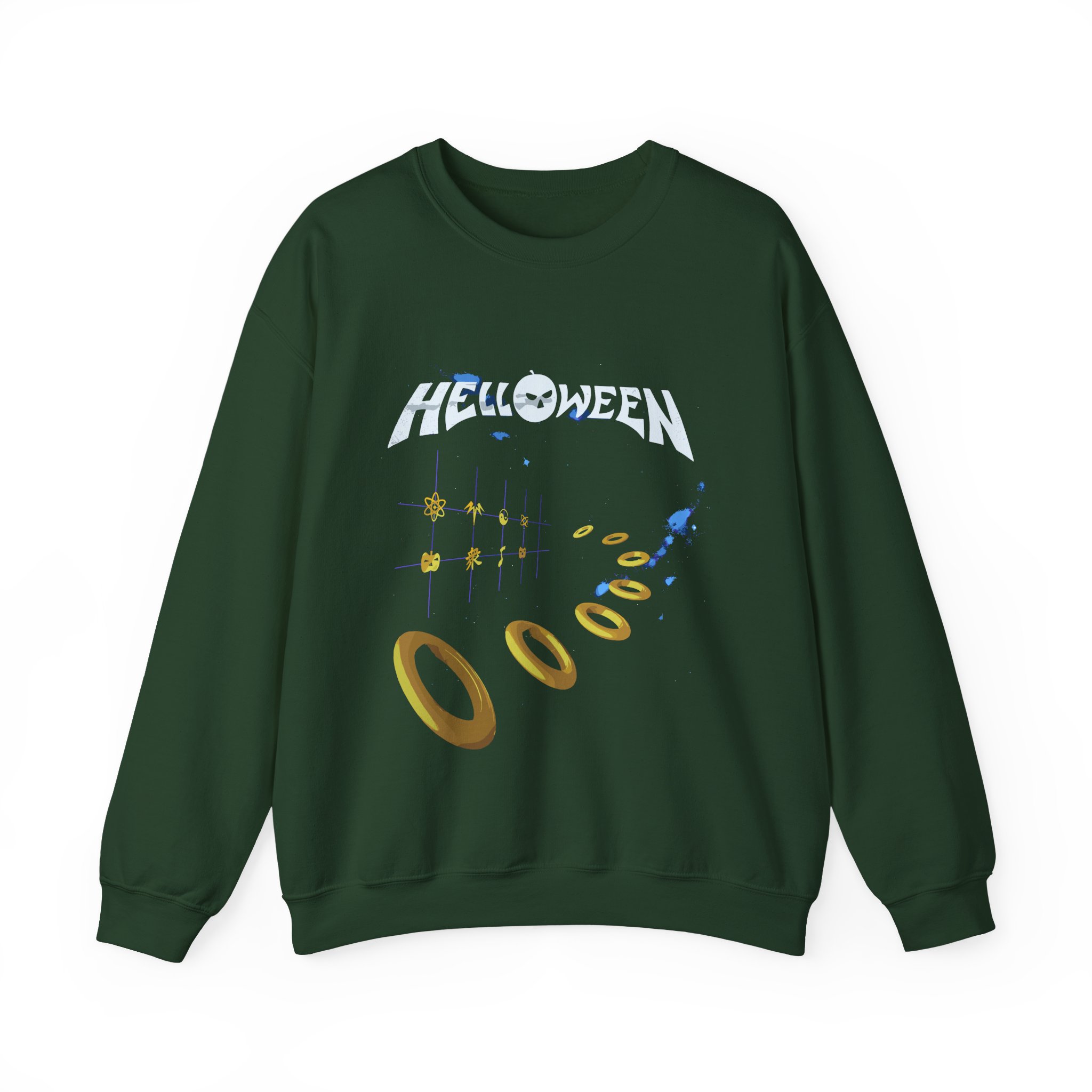 Helloween Master of the Rings Unisex Heavy Blendâ„¢ Crewneck Sweatshirt