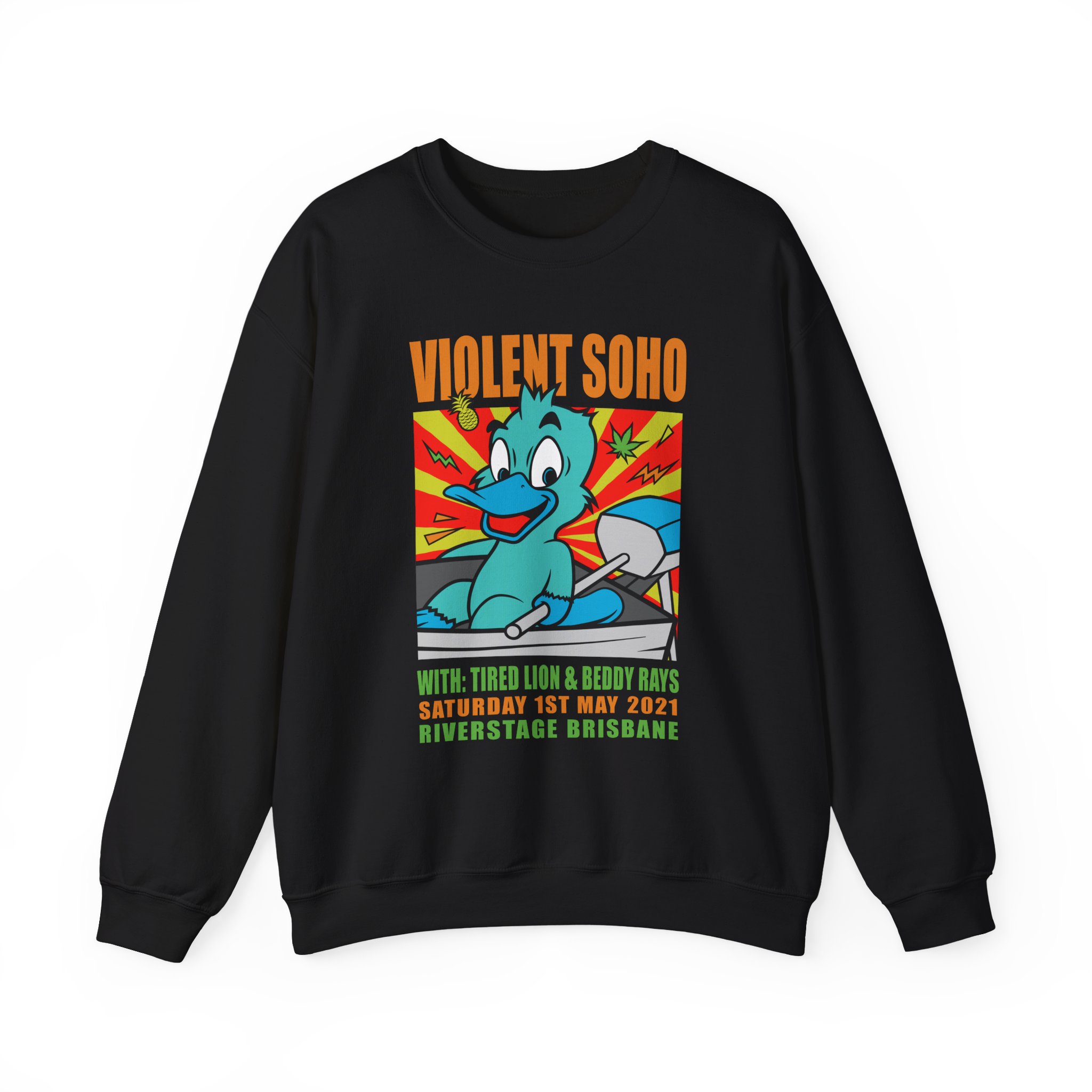Violent Soho Event Poster Unisex Heavy Blendâ„¢ Crewneck Sweatshirt