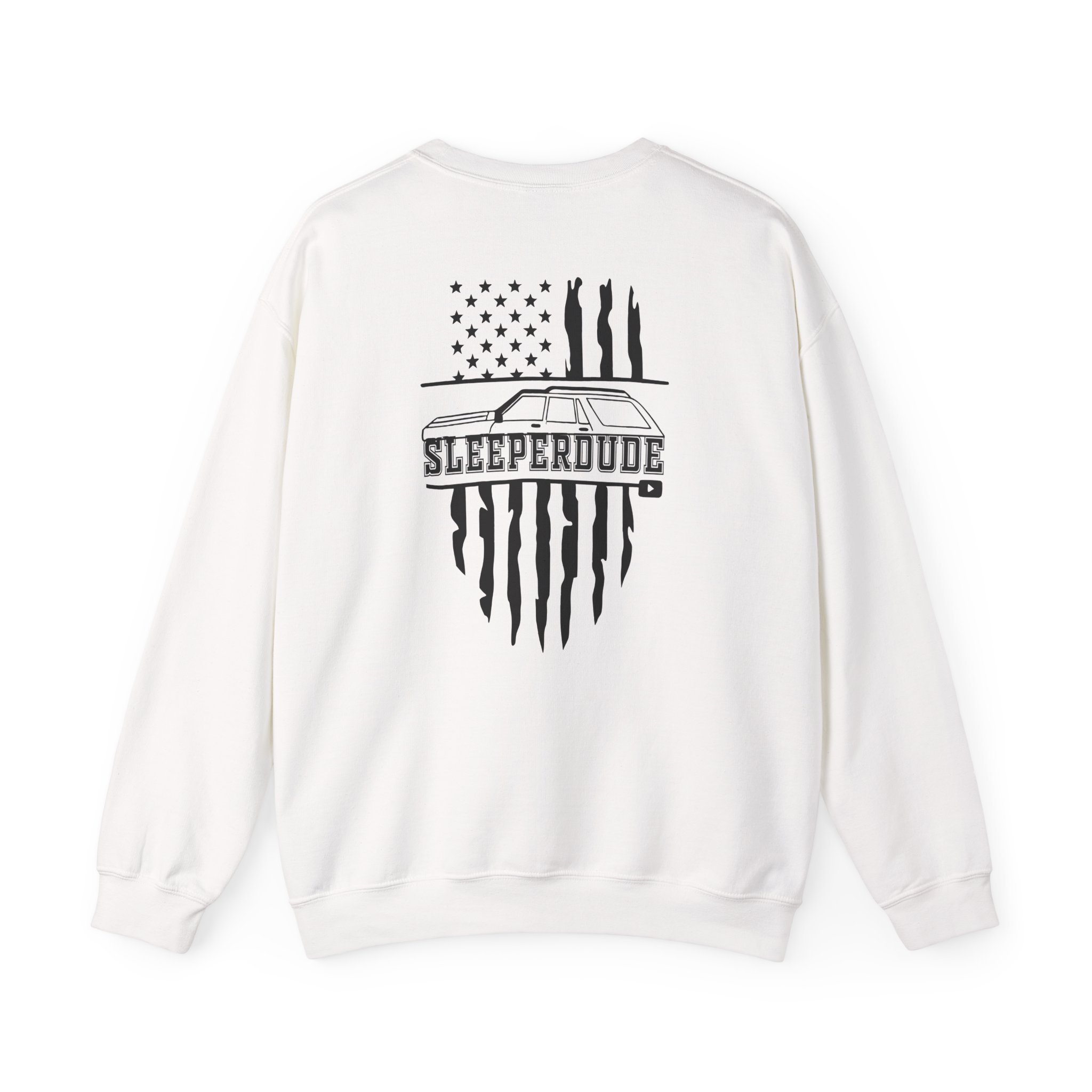 Sleeperdude Military Wagon Unisex Heavy Blendâ„¢ Crewneck Sweatshirt