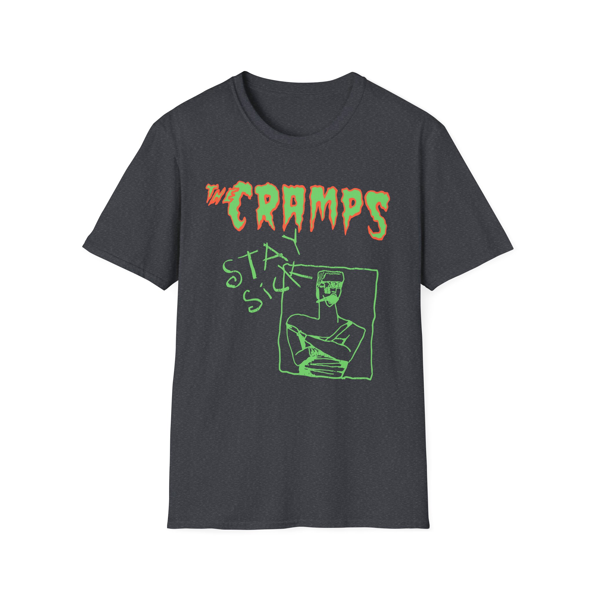 The Cramps Stay Sick Unisex Softstyle T-Shirt