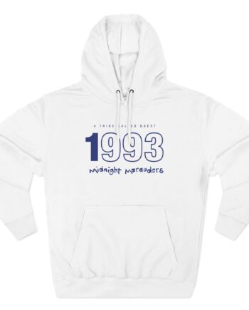 A Tribe Called Quest 1993 Midnight Marauders Three-Panel Fleece Hoodie