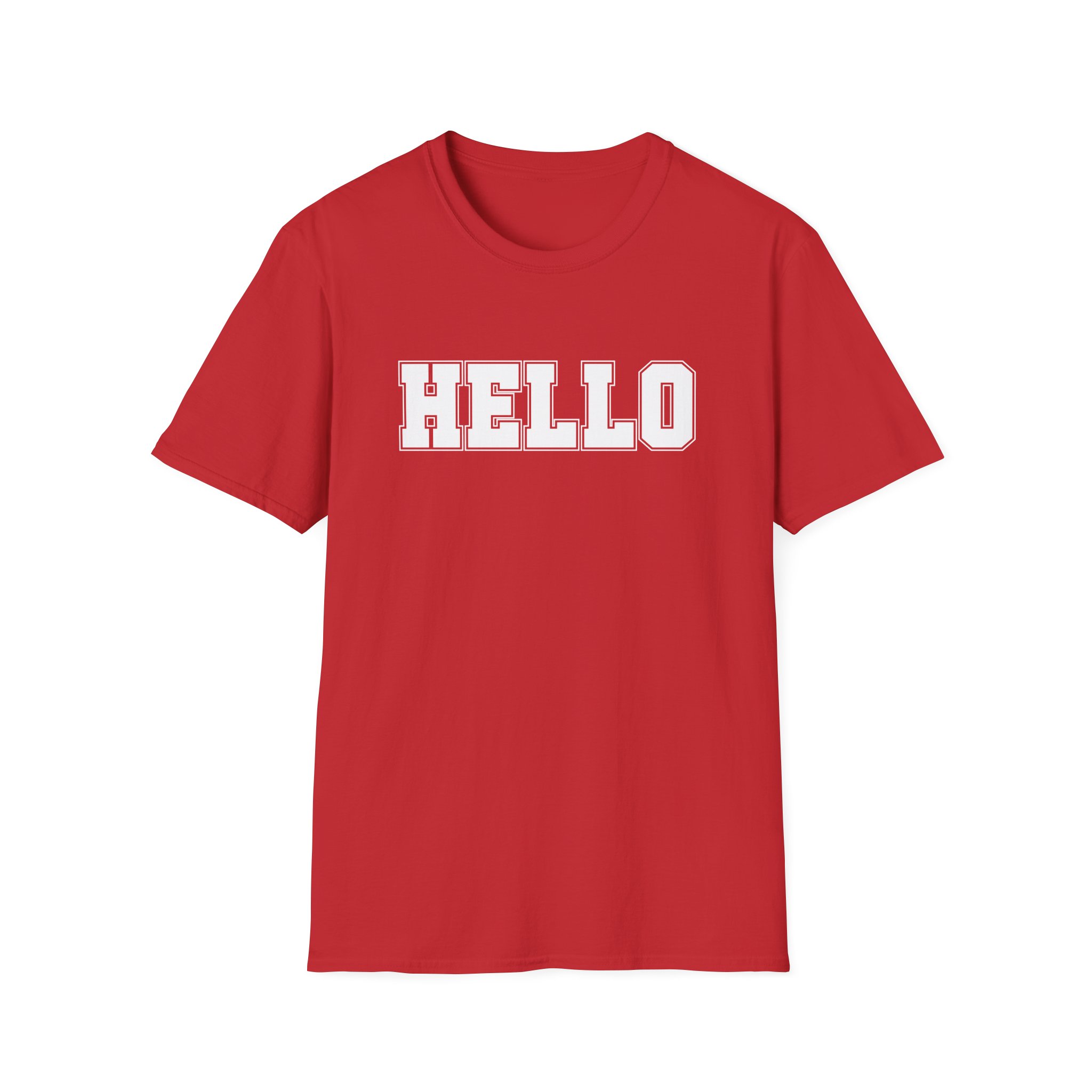 Shubble hello Unisex Softstyle T-Shirt
