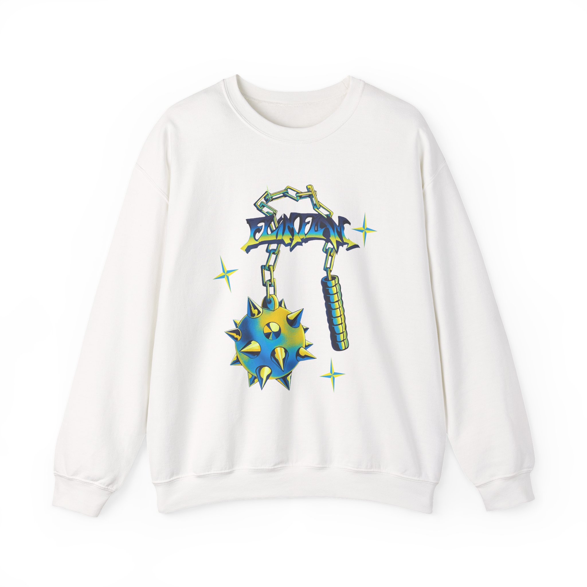 Flamingo Flim Flail Unisex Heavy Blendâ„¢ Crewneck Sweatshirt