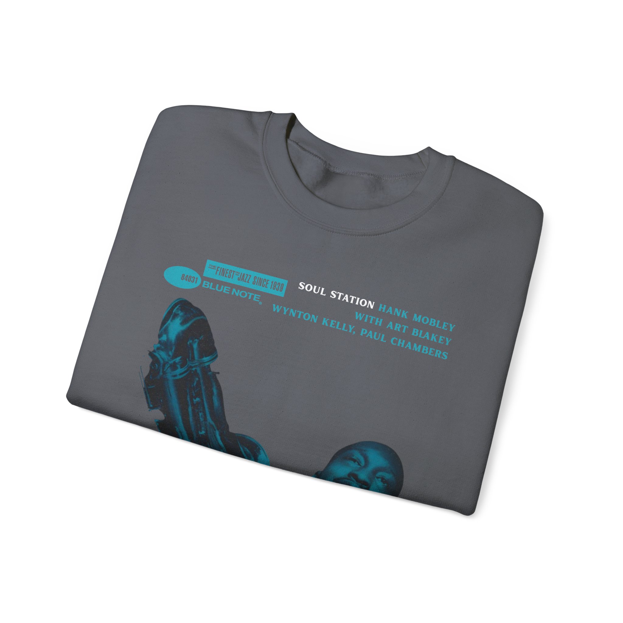 Blue Note Records Unisex Heavy Blendâ„¢ Crewneck Sweatshirt