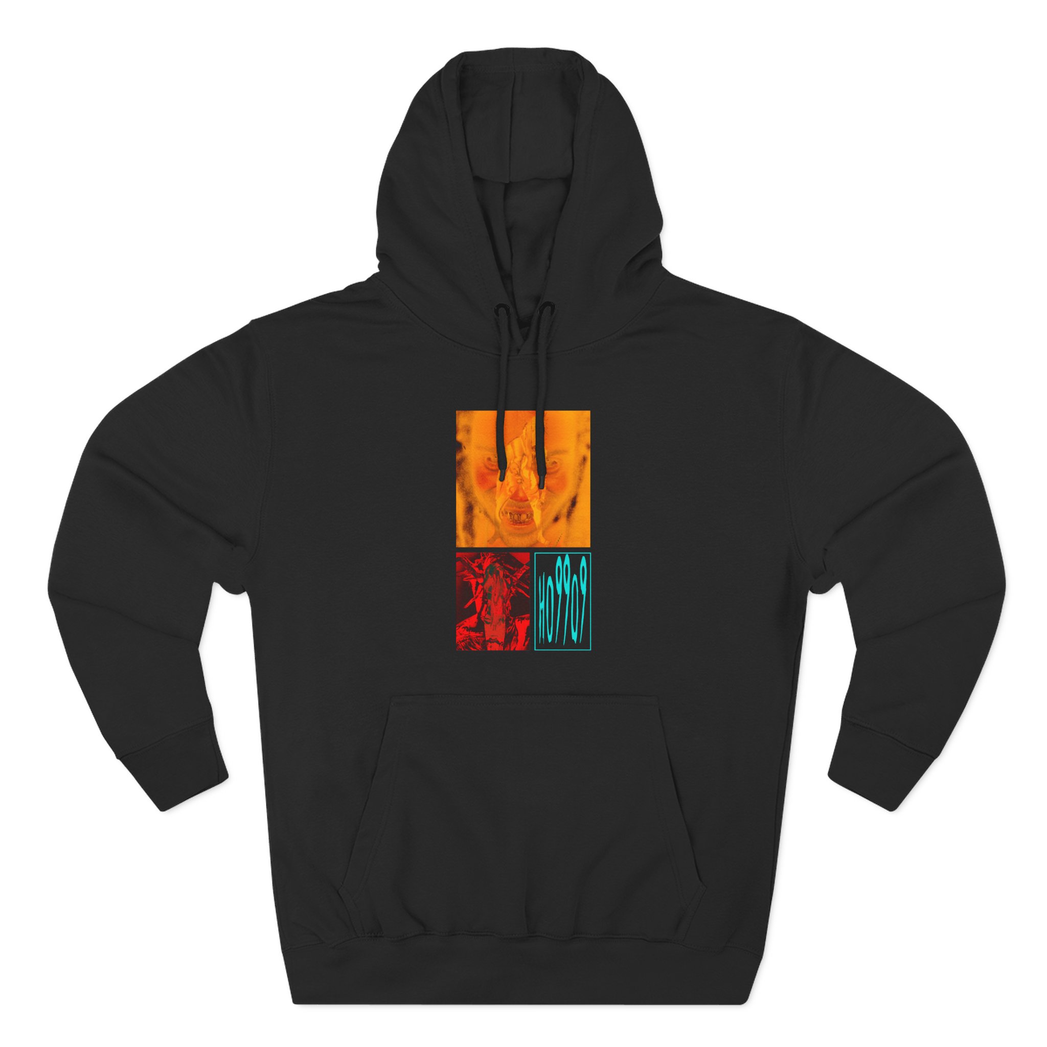 Ho99o9 Skin Three-Panel Fleece Hoodie