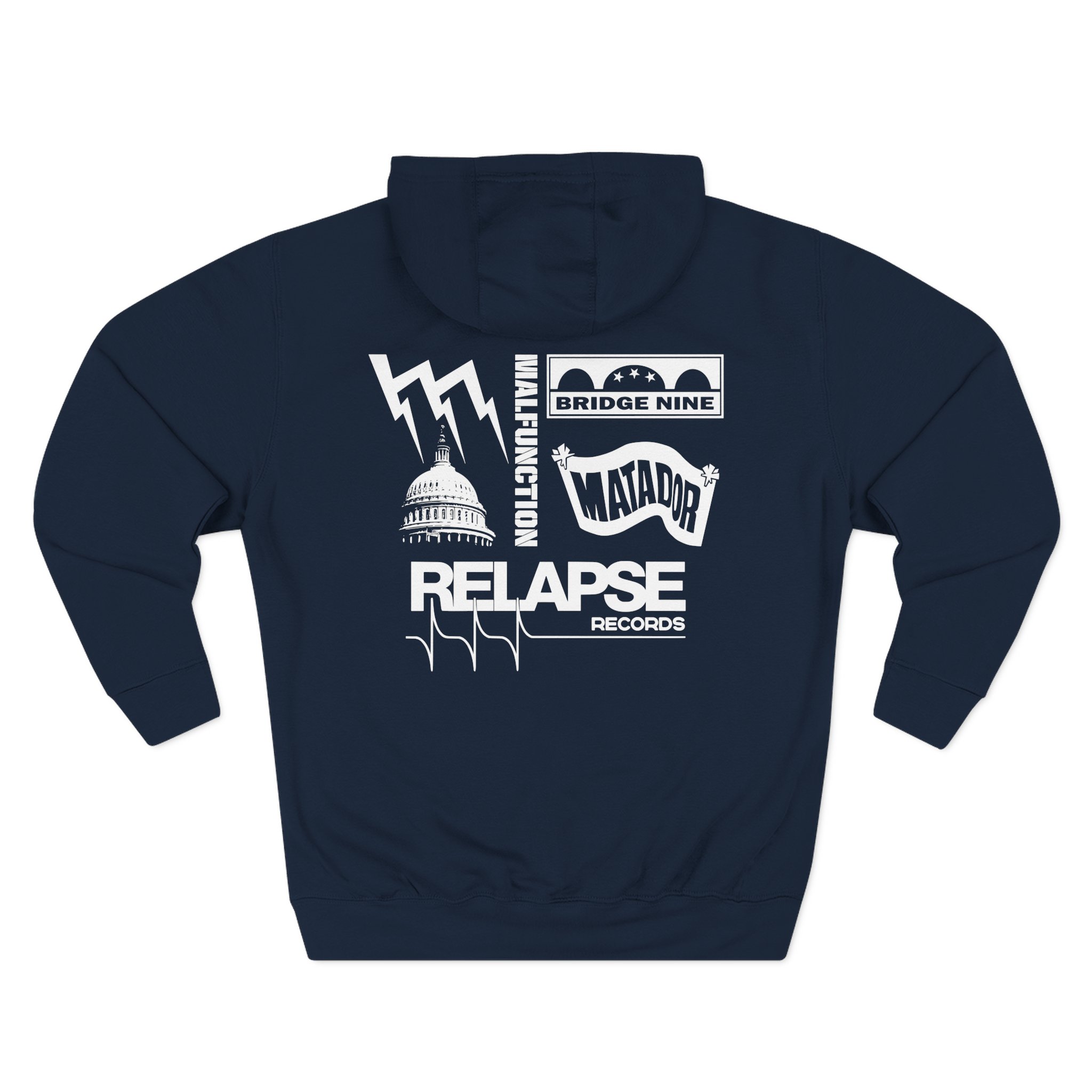 Ceremony Label Roses Three-Panel Fleece Hoodie