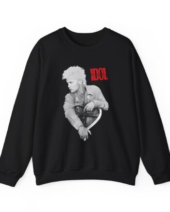 Billy Idol Heart Unisex Heavy Blend™ Crewneck Sweatshirt