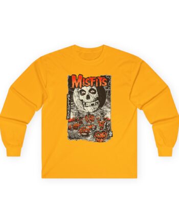 Misfits Fiendish Halloween by Mike Sutfin Unisex Ultra Cotton Long Sleeve Tee