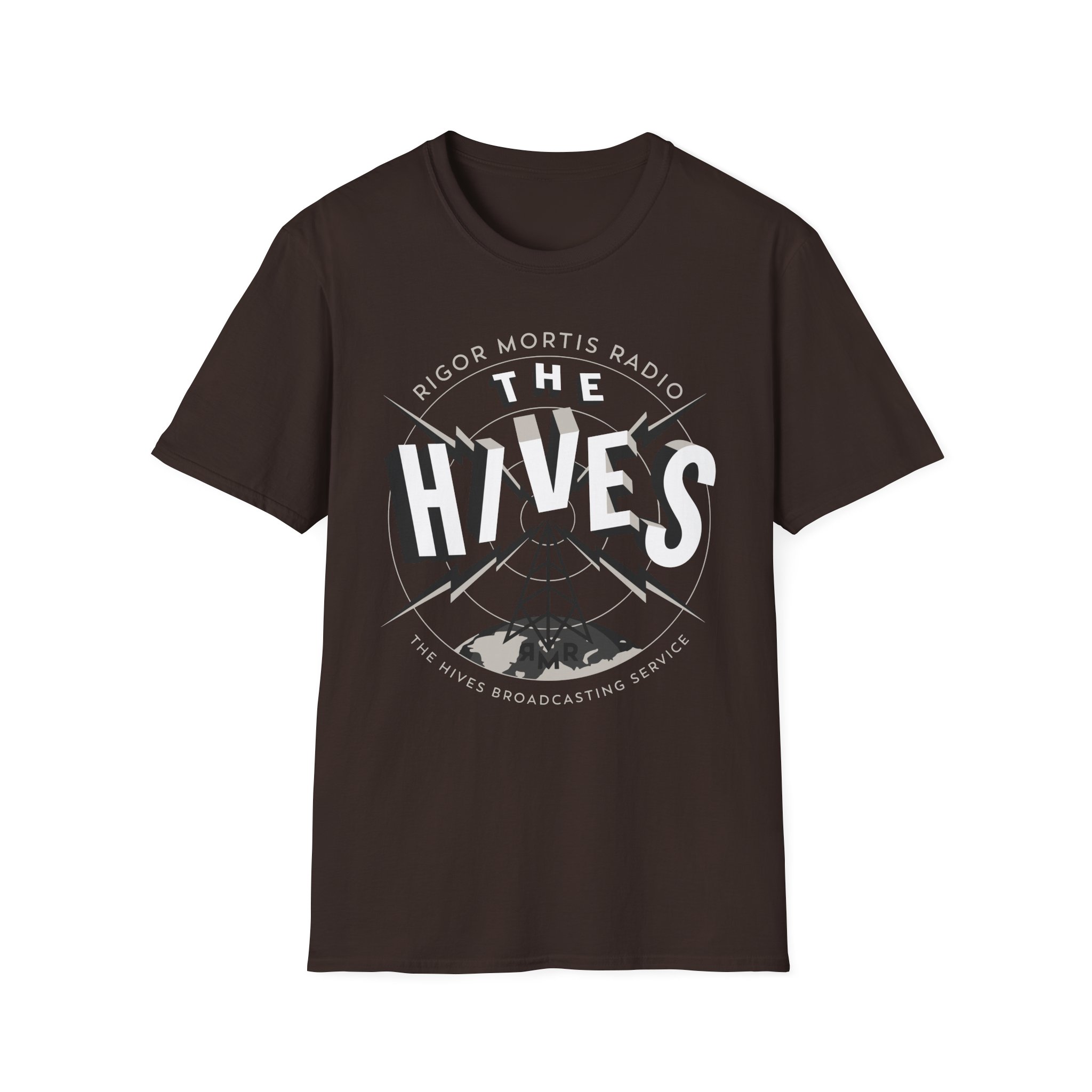 The Hives Rigor Mortis Radio Tower Unisex Softstyle T-Shirt