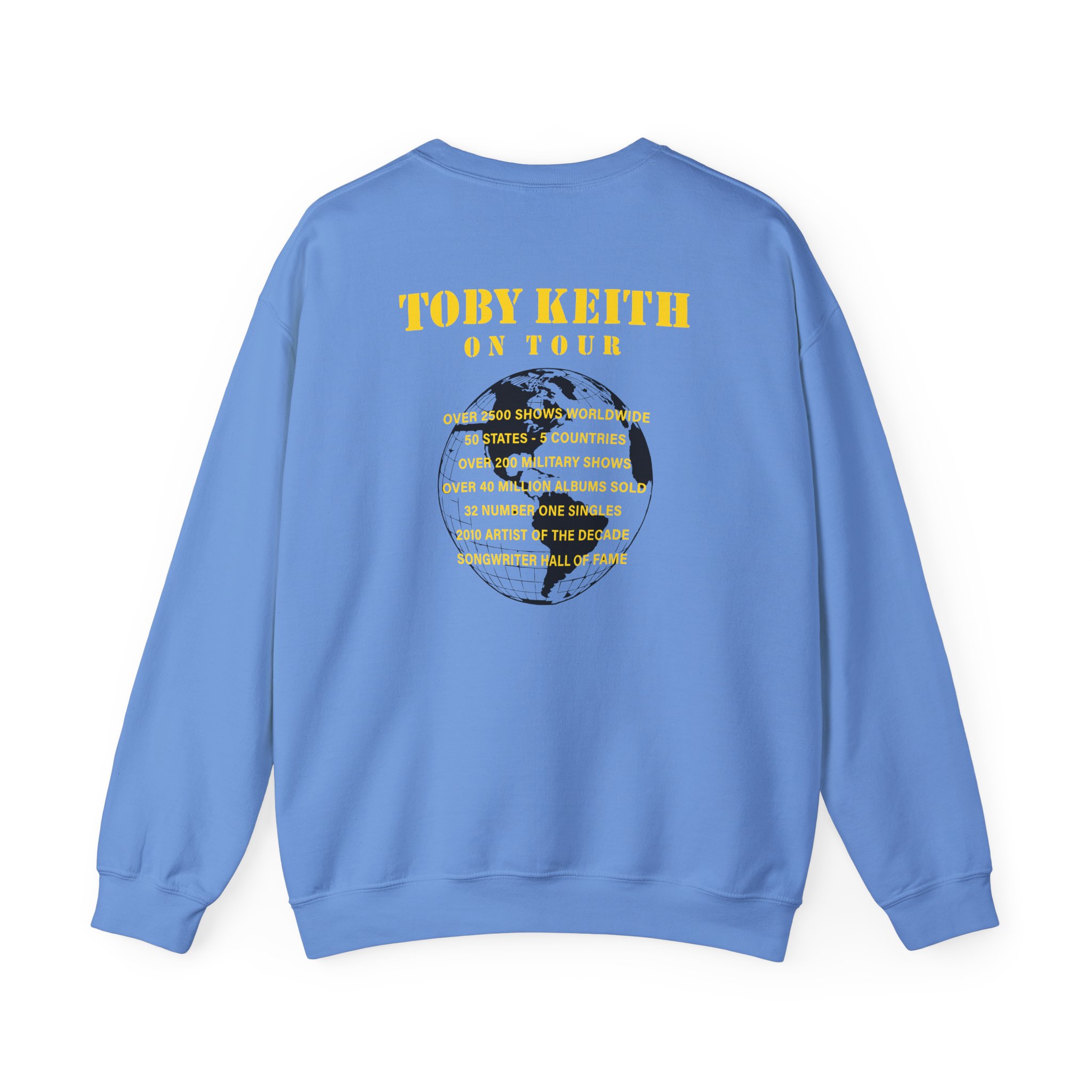 Toby Keith Easy Money Tour Unisex Heavy Blendâ„¢ Crewneck Sweatshirt