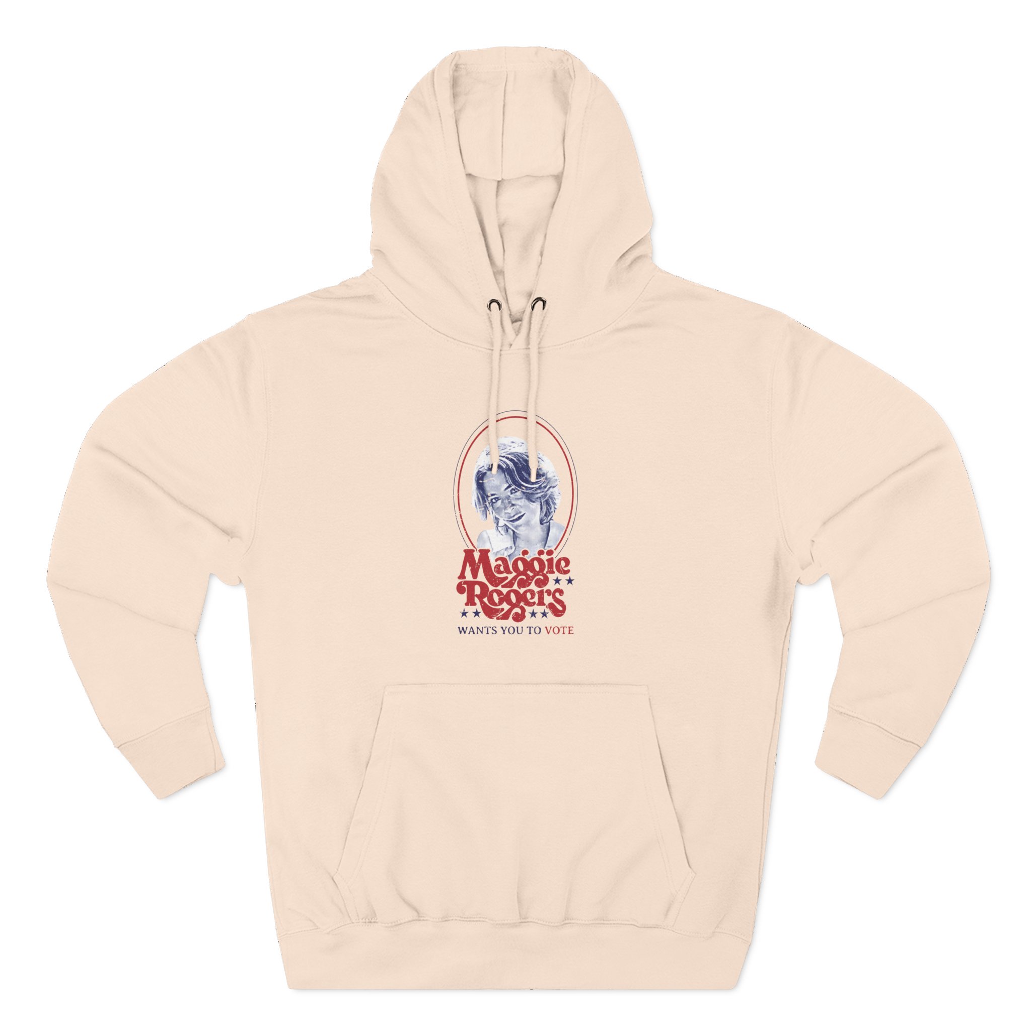 Maggie Rogers Wants You To Vote Three-Panel Fleece Hoodie