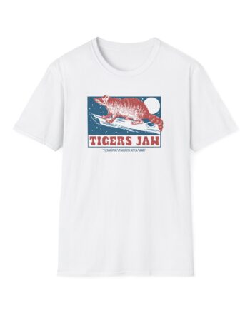 Tigers Jaw Raccoon Unisex Softstyle T-Shirt