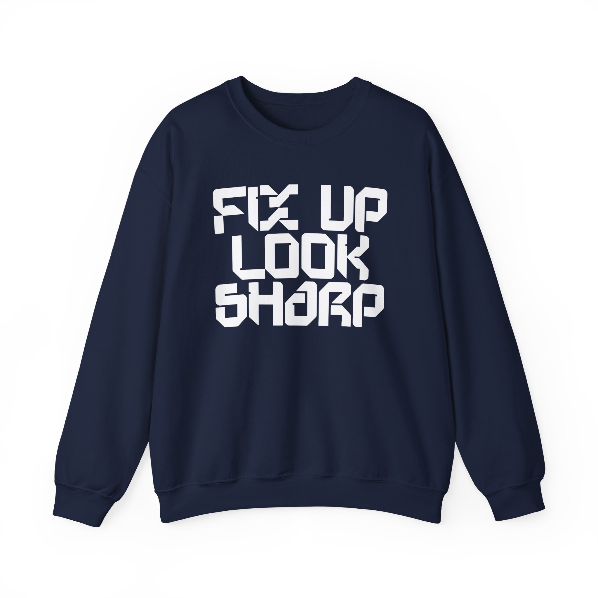 Dizzee Rascal Fix Up Look Sharp Unisex Heavy Blendâ„¢ Crewneck Sweatshirt