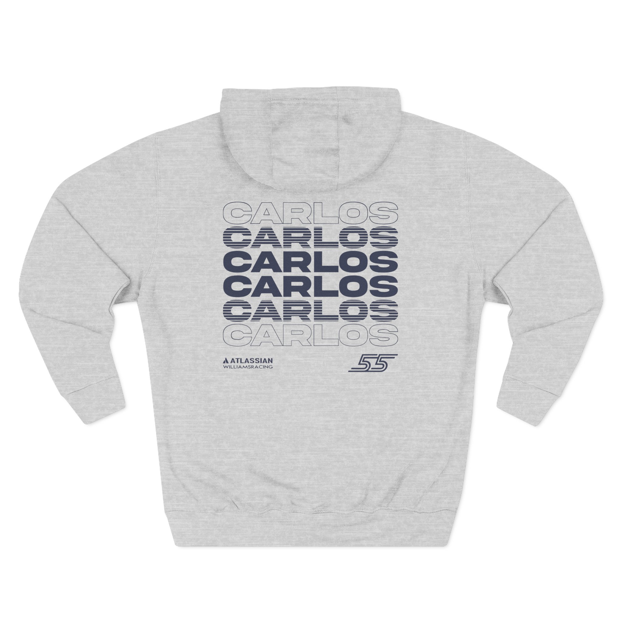 Carlos Sainz Atlassian Williams Racing Three-Panel Fleece Hoodie