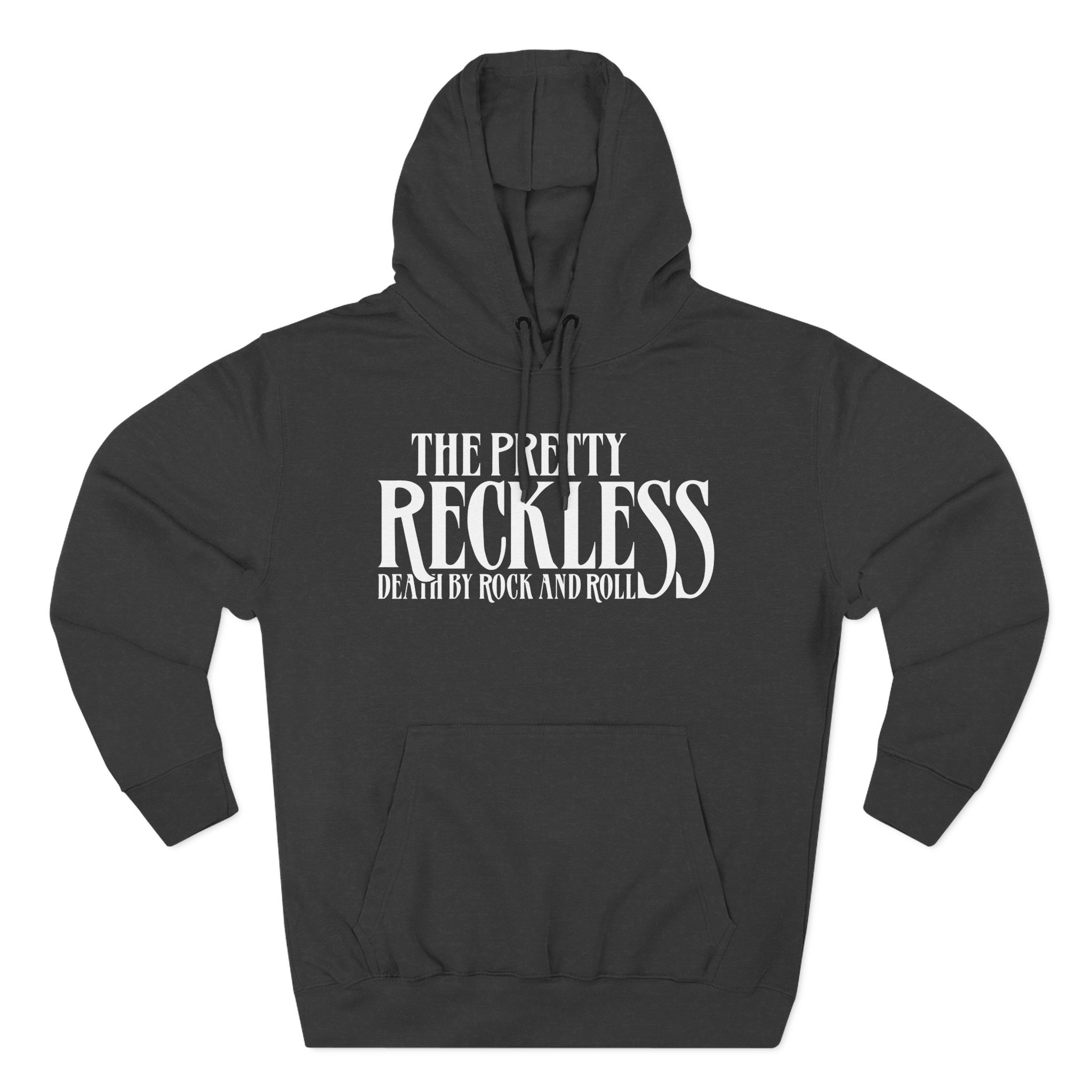 The Pretty Reckless Logo Three-Panel Fleece Hoodie