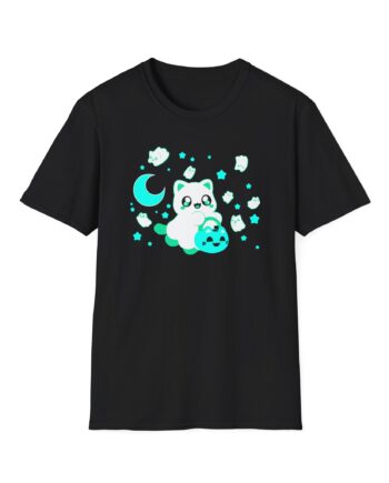 Aphmau Ghost Cat Unisex Softstyle T-Shirt