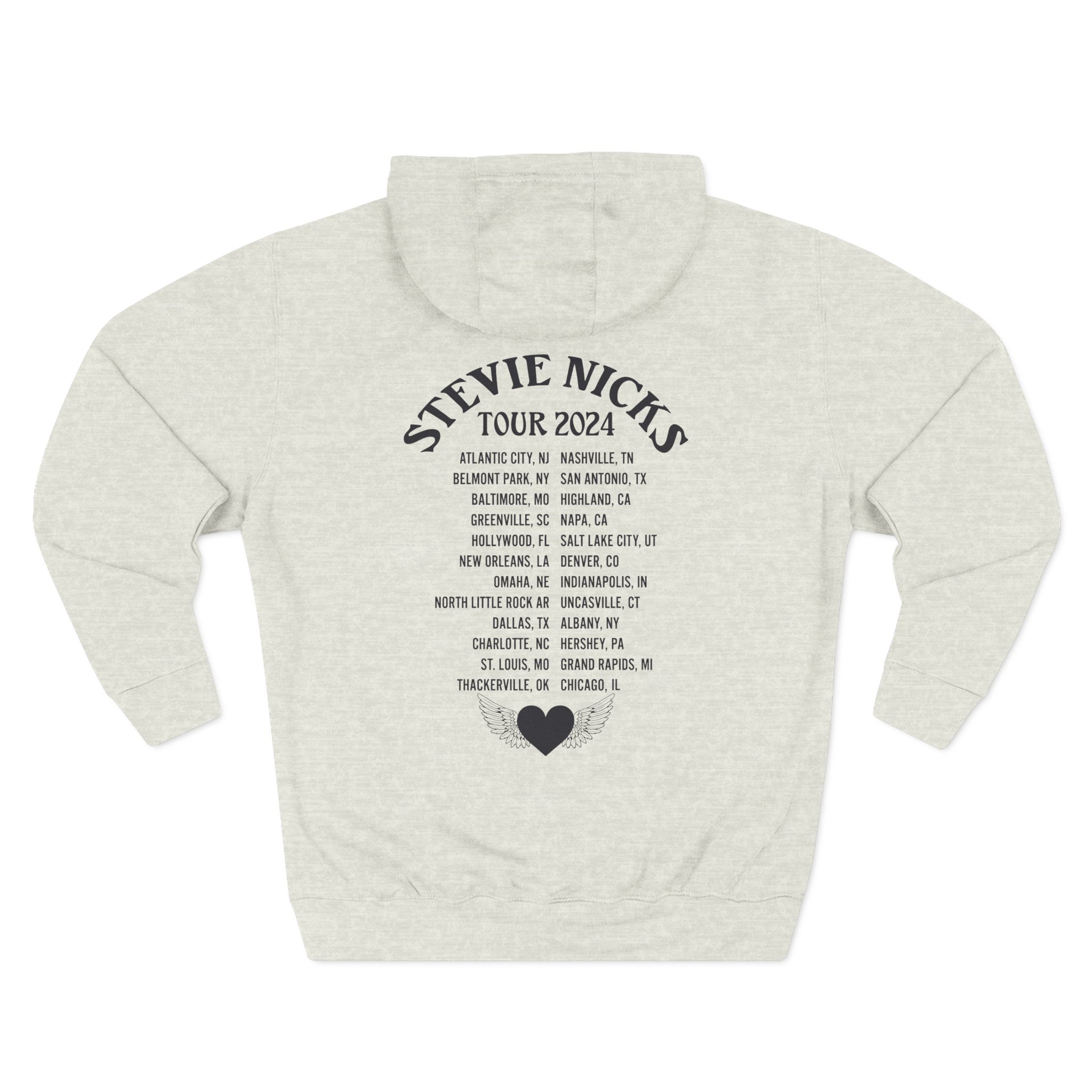 Stevie Nicks Tour Three-Panel Fleece Hoodie