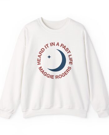 Maggie Rogers Heard It in a Past Life Lunar Unisex Heavy Blend™ Crewneck Sweatshirt