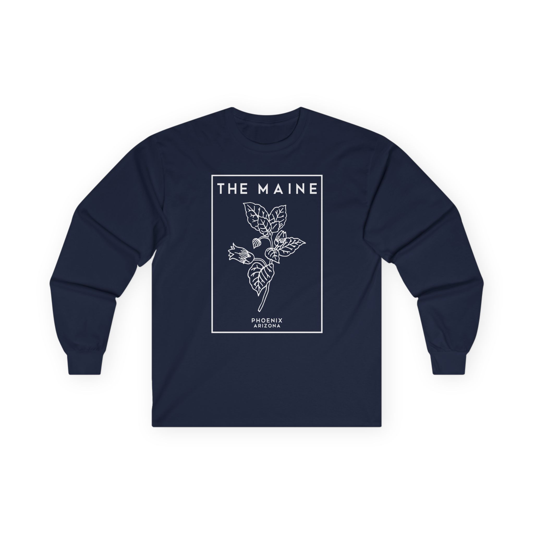 The Maine Flower Unisex Ultra Cotton Long Sleeve Tee