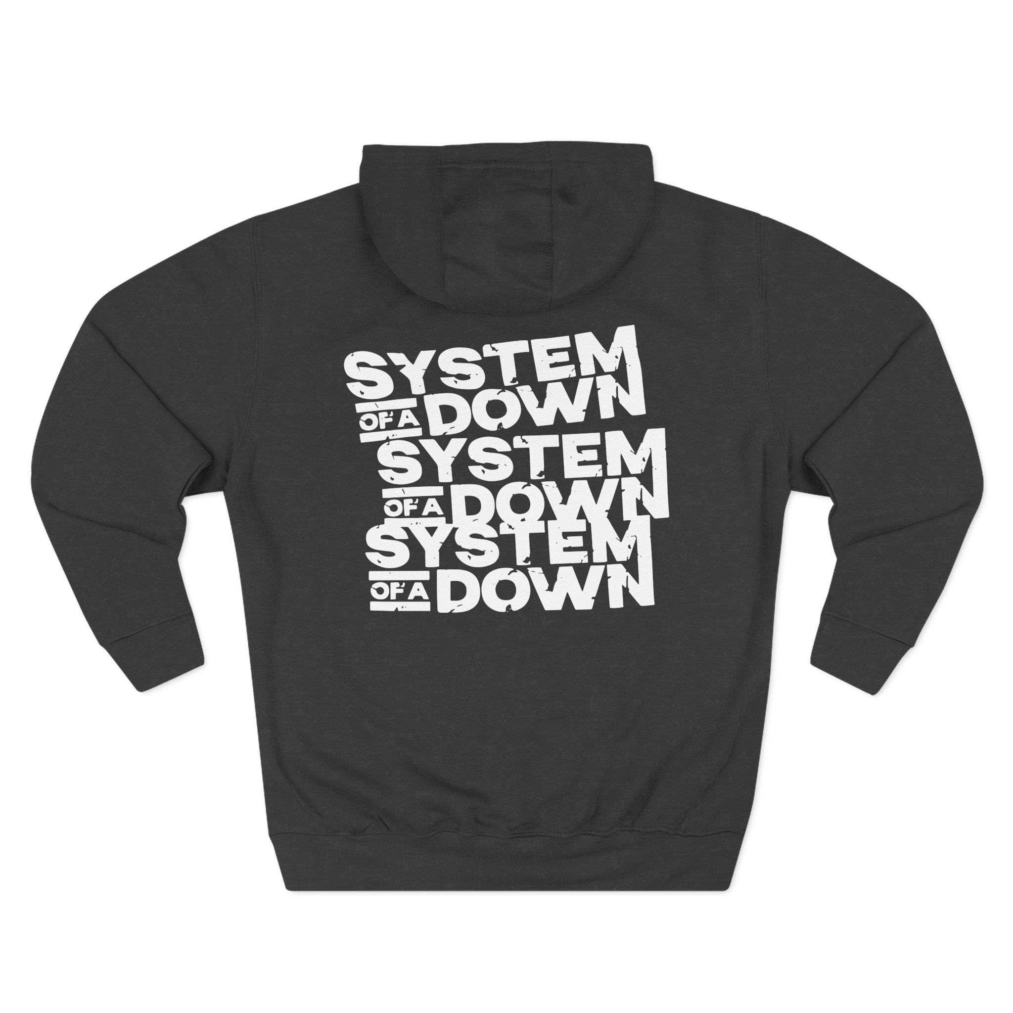 System of a Down Awake Distressed Three-Panel Fleece Hoodie
