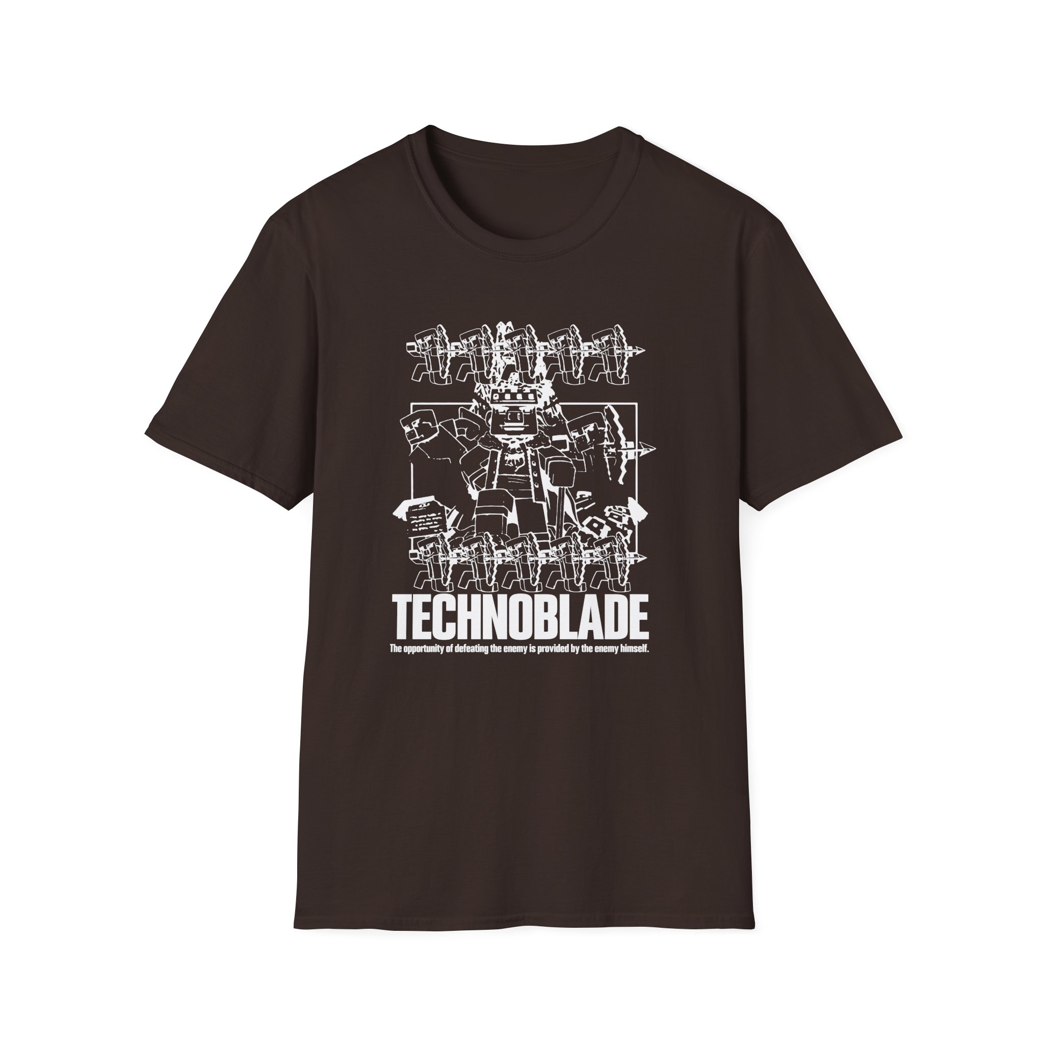 Technoblade Neeerds Unisex Softstyle T-Shirt