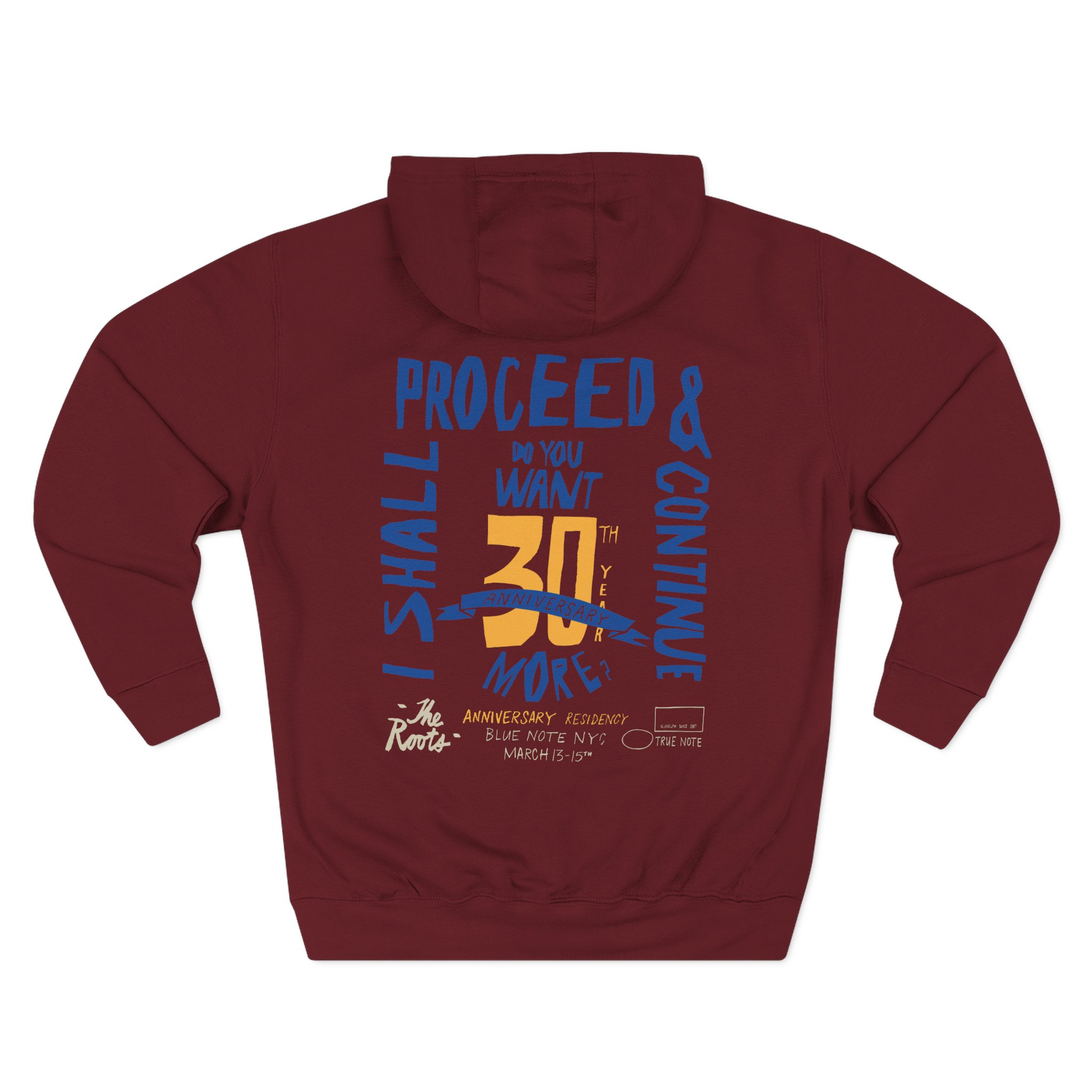The Roots Blue Note 30th Anniversary Three-Panel Fleece Hoodie