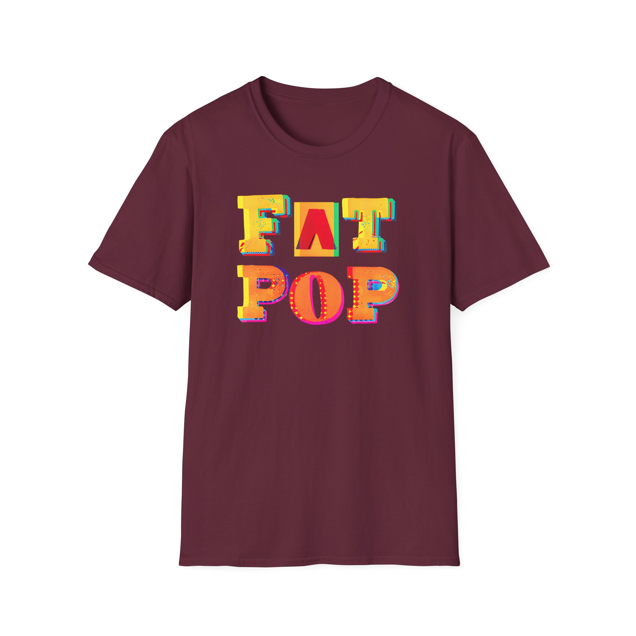 PW Fat Pop Logo Unisex Softstyle T-Shirt