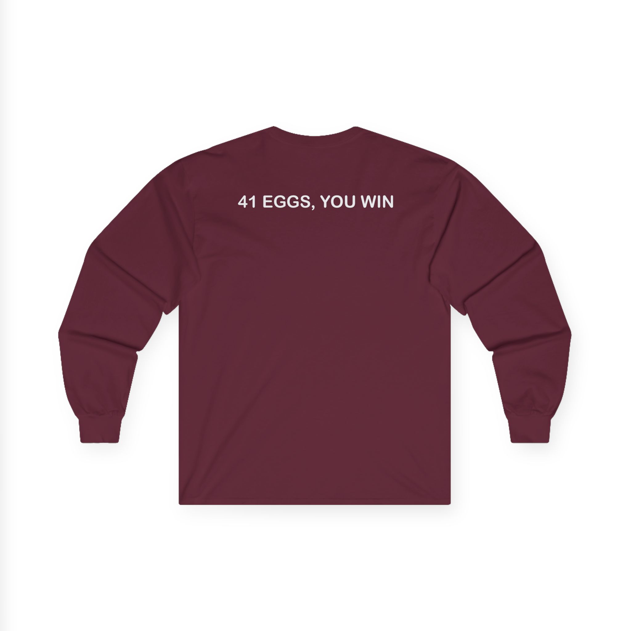 I Think You Should Leave River 41 Eggs You Win Unisex Ultra Cotton Long Sleeve Tee
