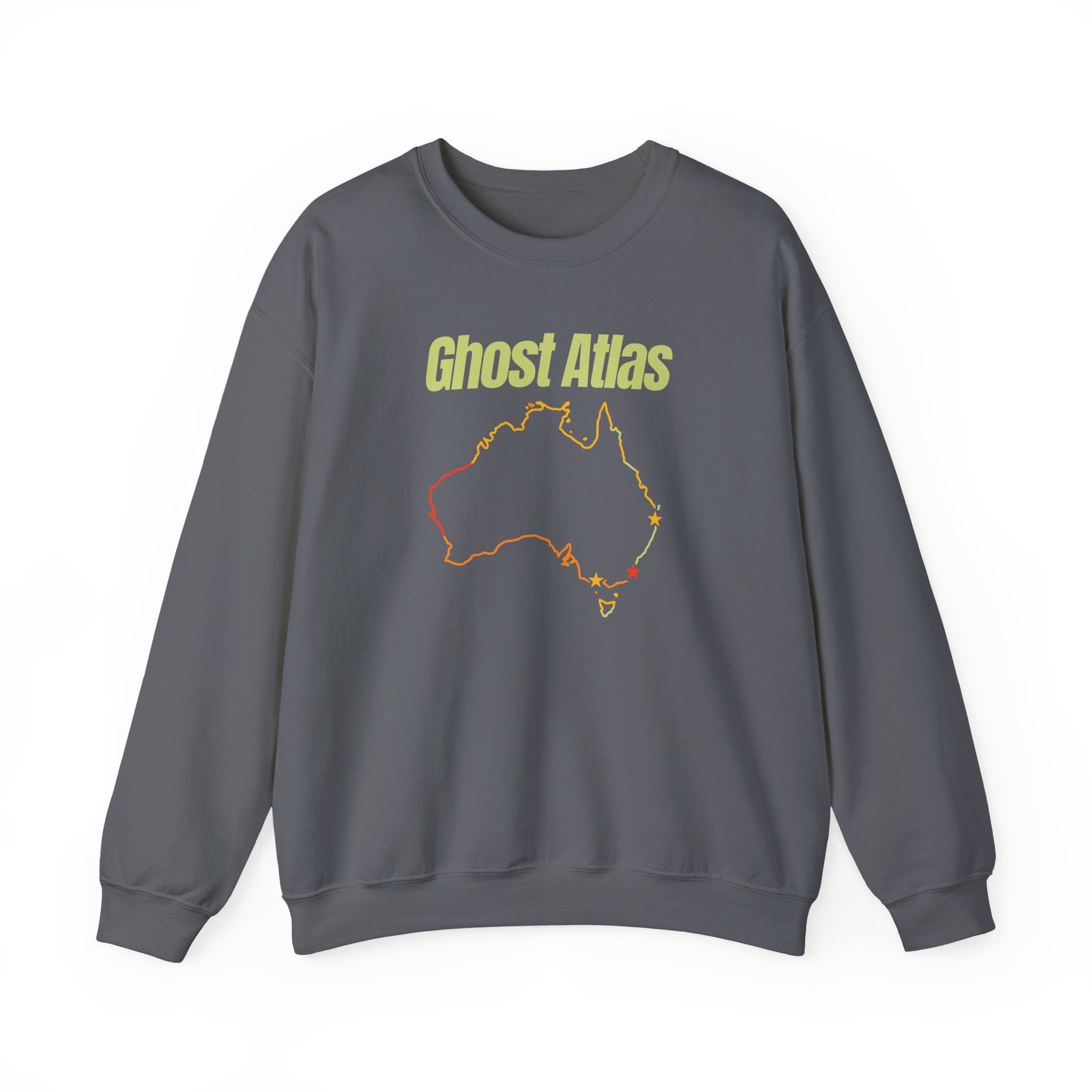 Ghost Atlas Unisex Heavy Blendâ„¢ Crewneck Sweatshirt