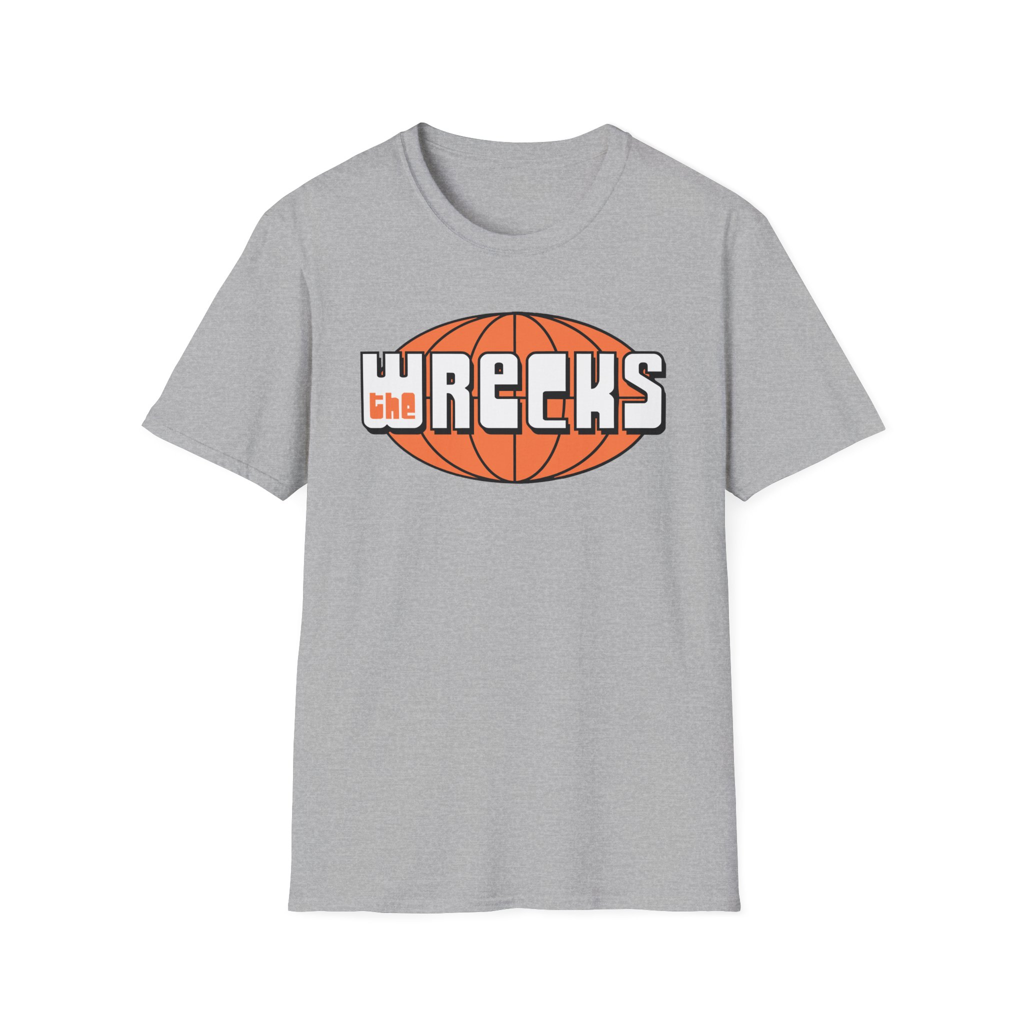 The Wrecks Retro Globe Unisex Softstyle T-Shirt