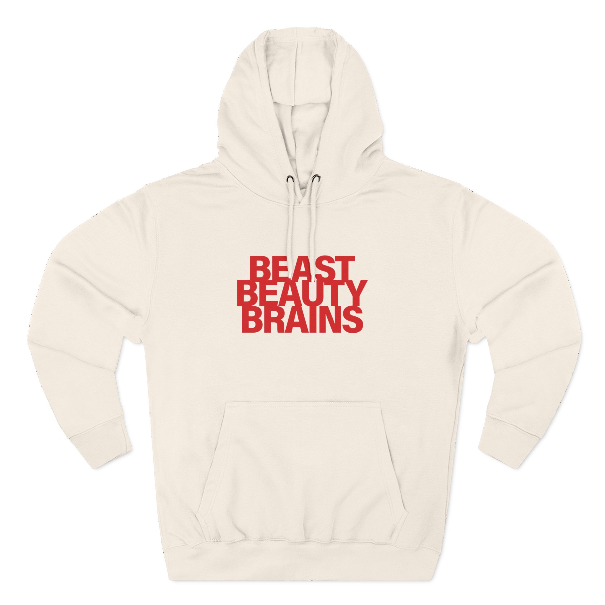 Ilona Maher Beast Beauty Brains Iconic Three-Panel Fleece Hoodie