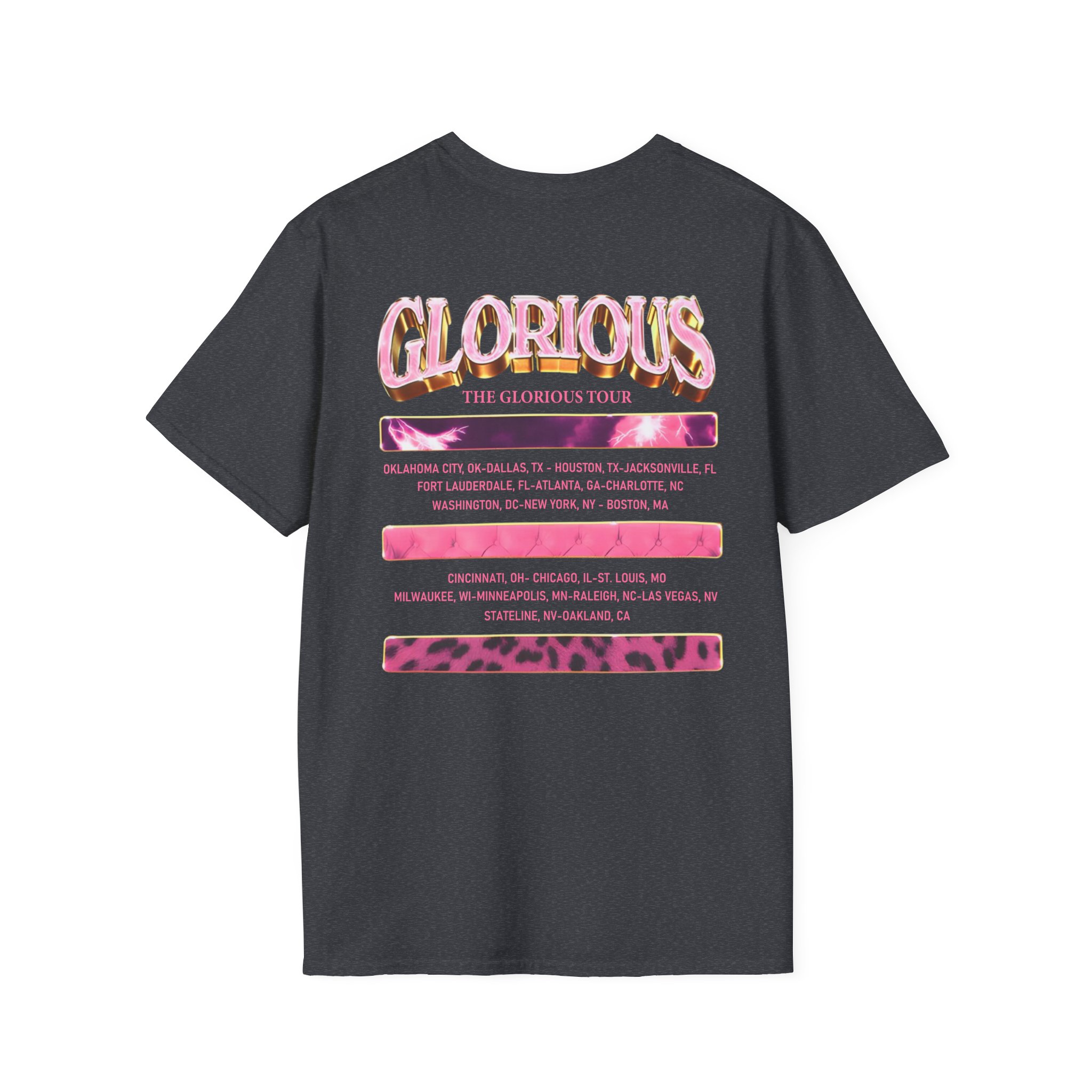 Glorilla Glorious Tour From Memphis Unisex Softstyle T-Shirt