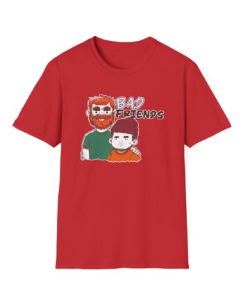 Bad Friends Hairy Unisex Softstyle T-Shirt