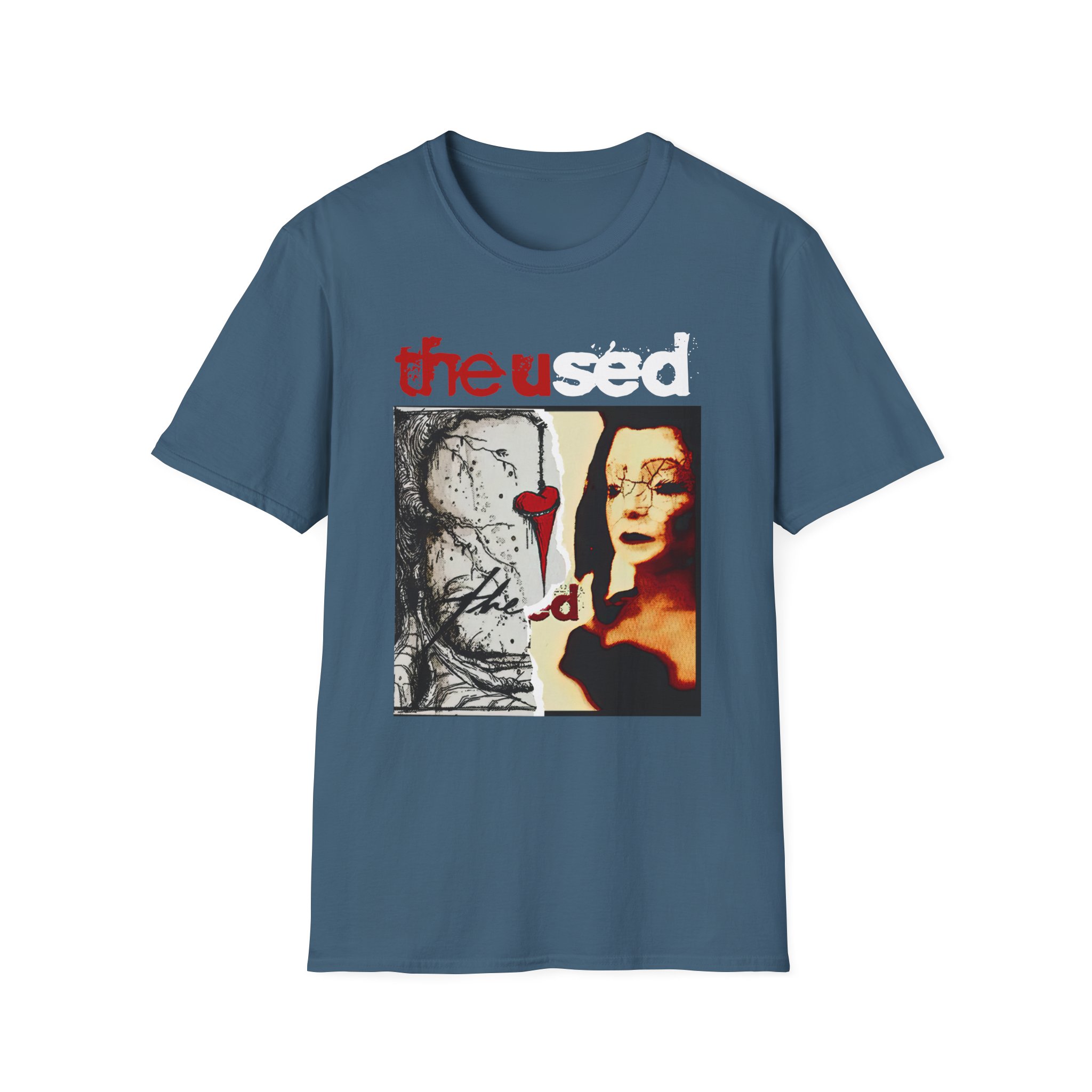 The Used Split Unisex Softstyle T-Shirt