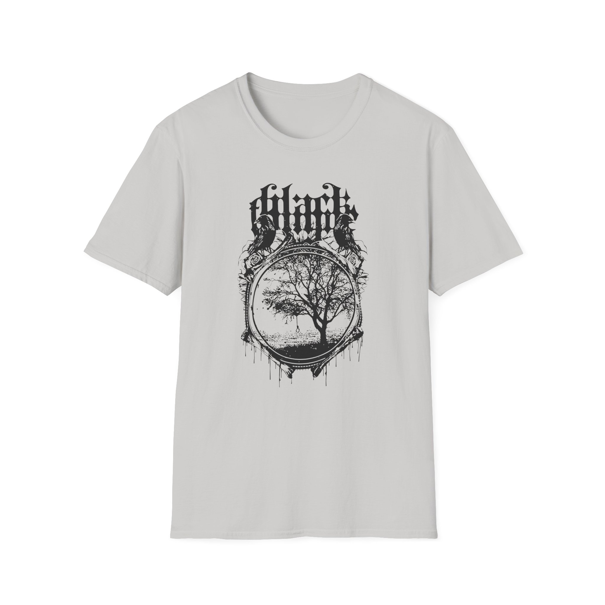 Black Tongue Murder Of Crows Unisex Softstyle T-Shirt