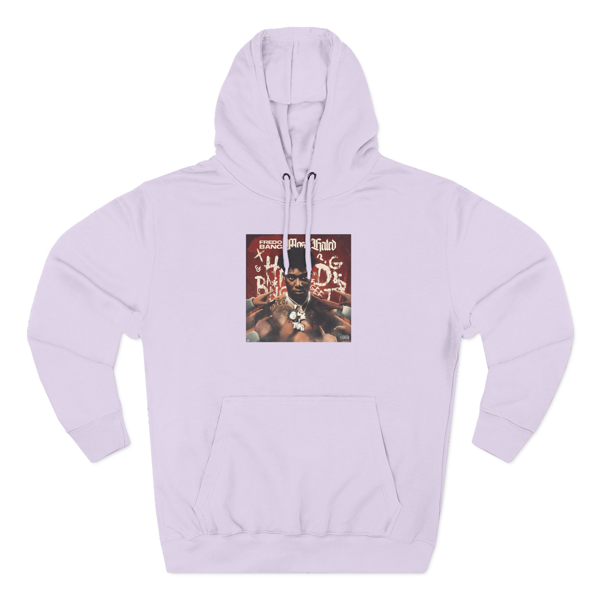 Fredo Bang Most Hated Three-Panel Fleece Hoodie