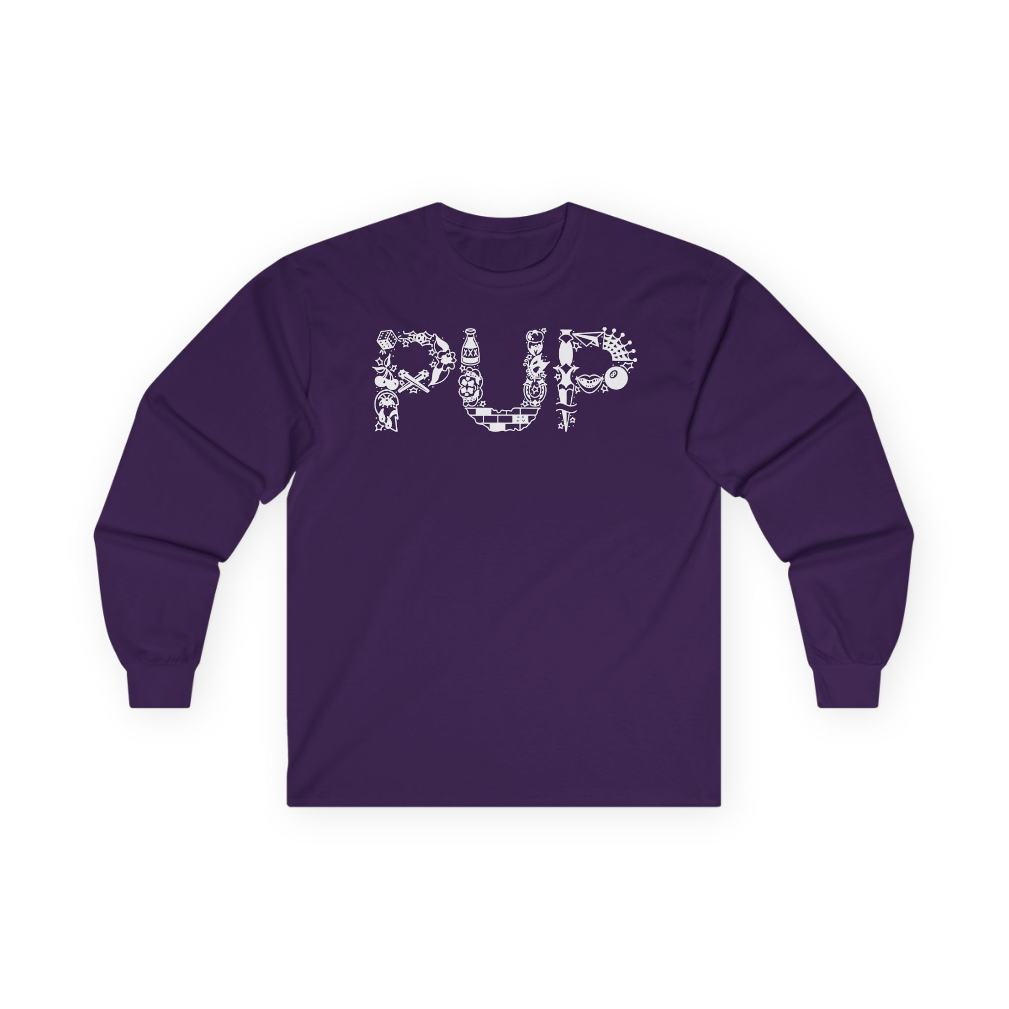 Pup Flash Logo Unisex Ultra Cotton Long Sleeve Tee