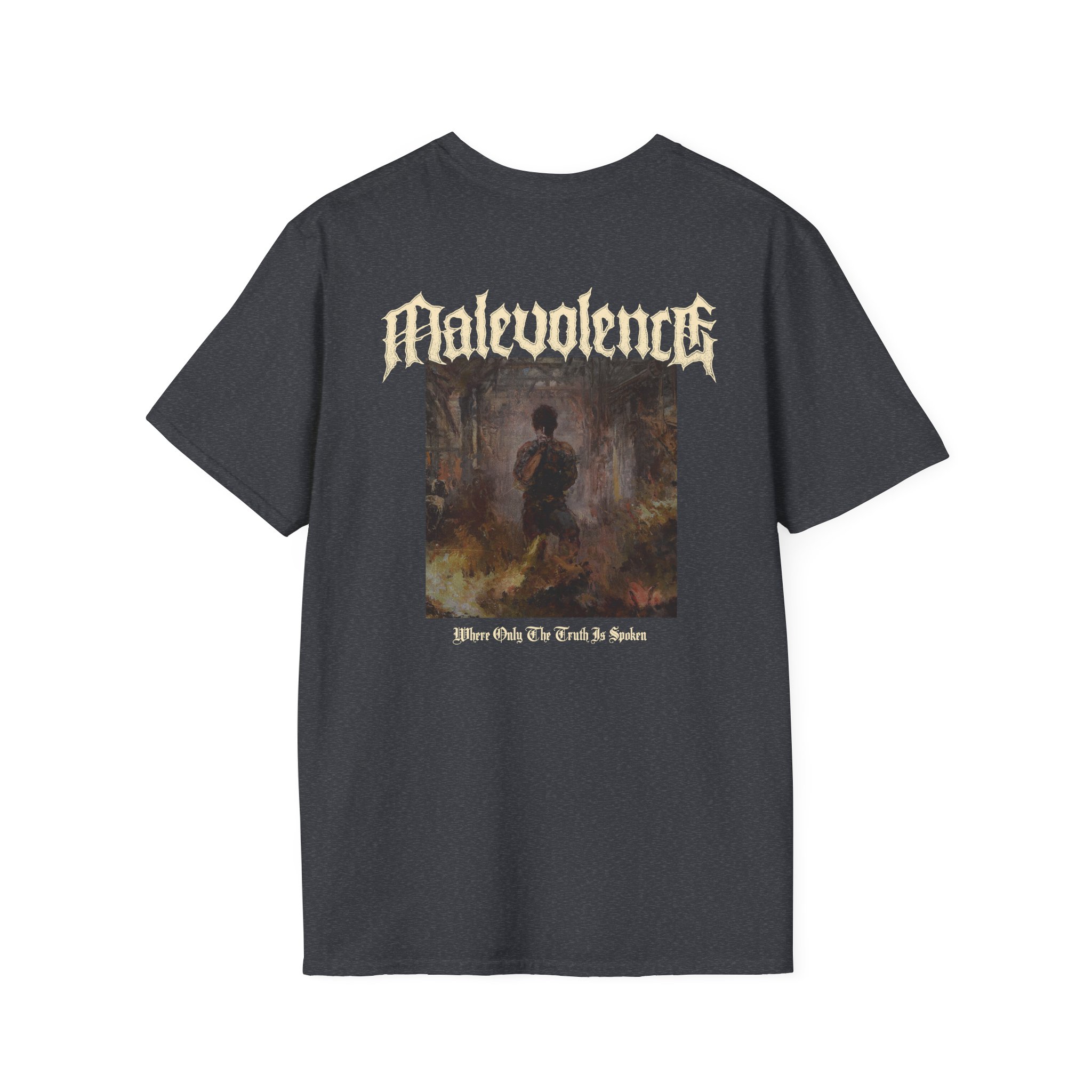 Malevolence Where Only the Truth is Spoken Unisex Softstyle T-Shirt