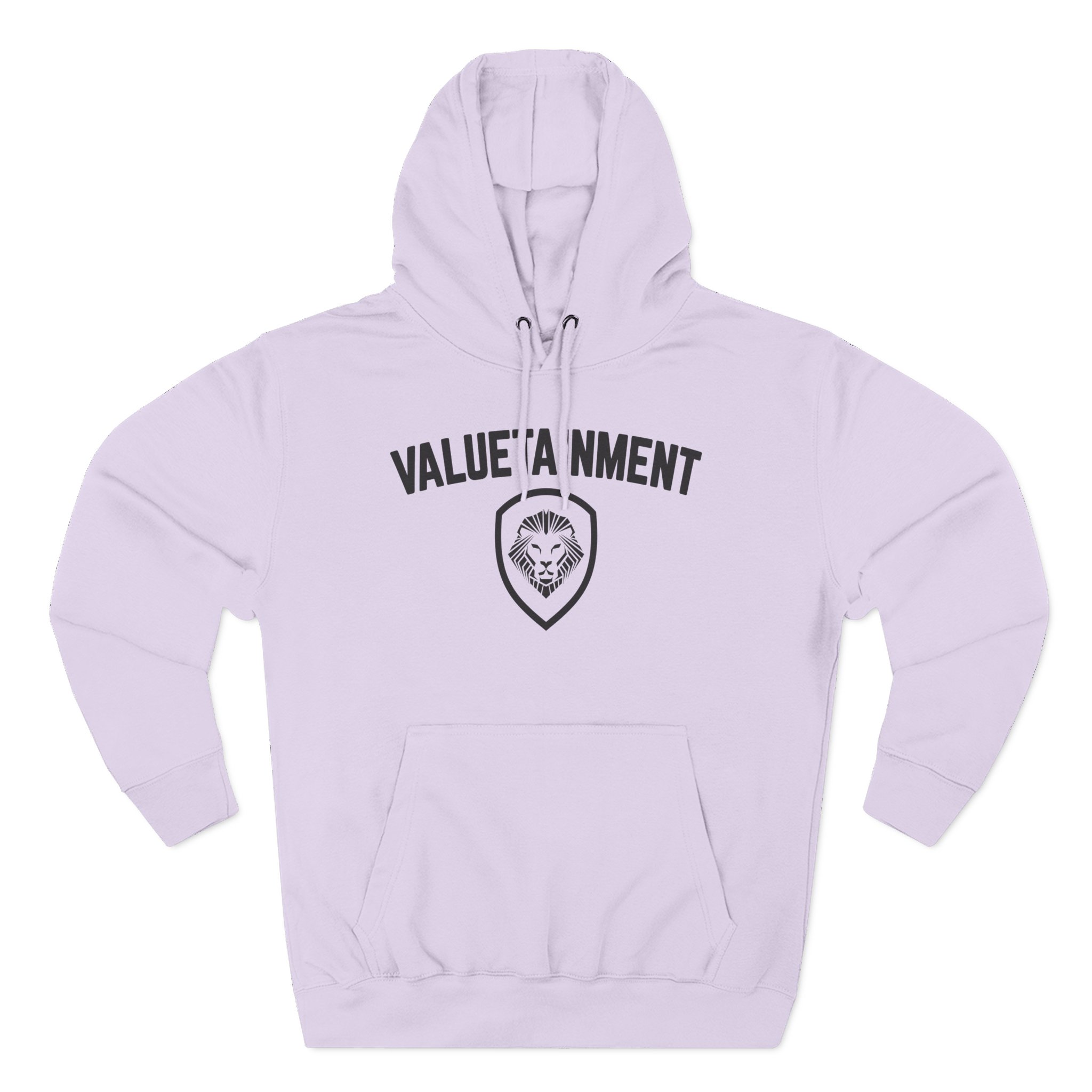 Valuetainment Three-Panel Fleece Hoodie