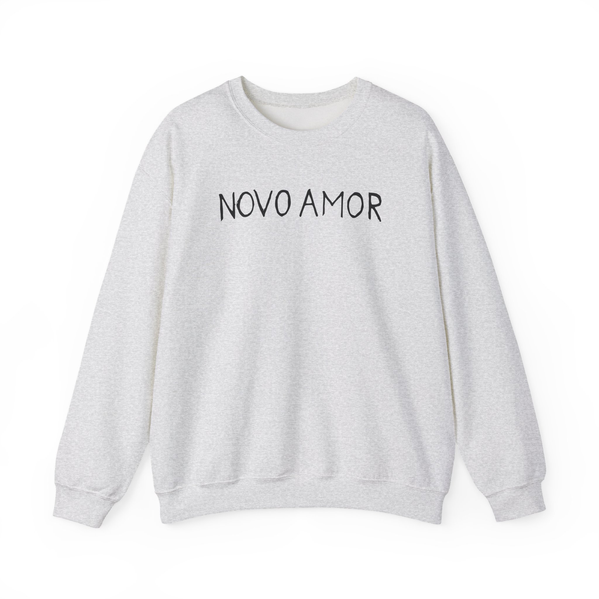 Novo Amor Text Unisex Heavy Blendâ„¢ Crewneck Sweatshirt