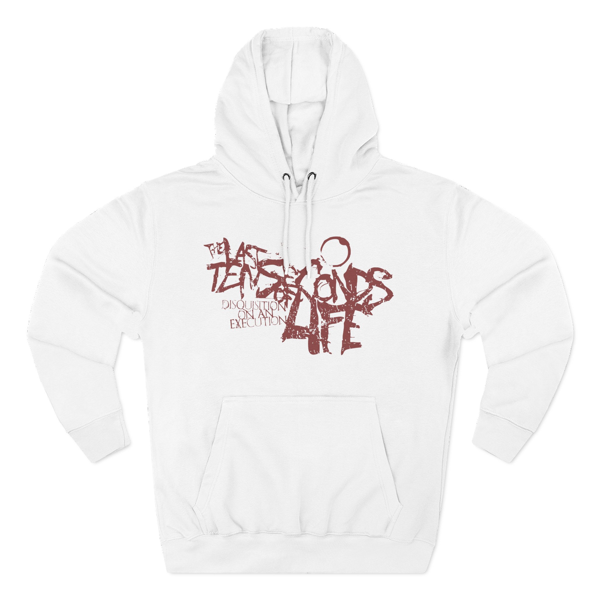 The Last Ten Seconds of Life Three-Panel Fleece Hoodie