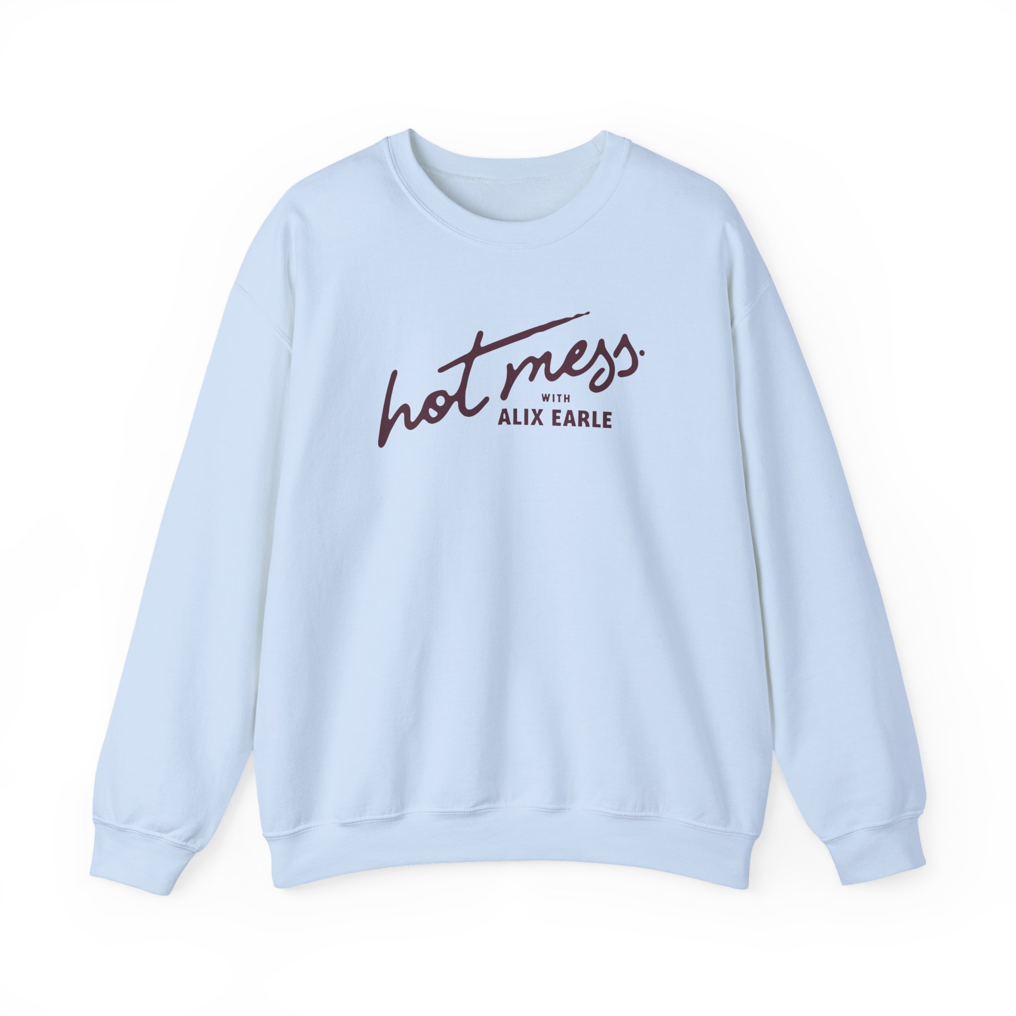 Alix Earle Hot Mess Unisex Heavy Blendâ„¢ Crewneck Sweatshirt